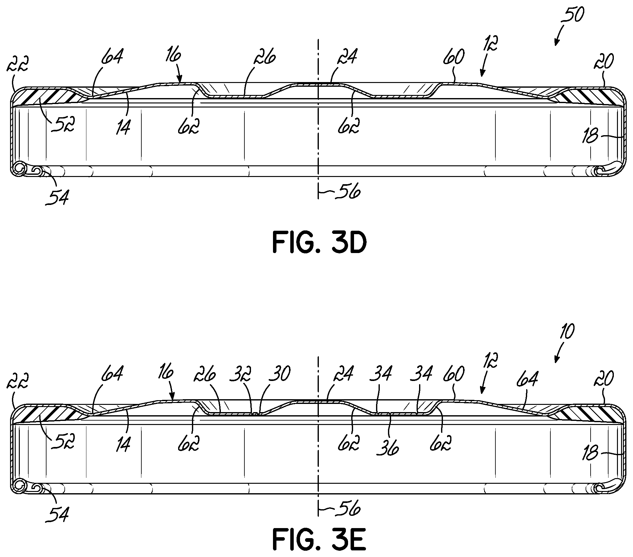 Patent US12303958 Figure 3 – Manufacturing tooling and methods for producing push button container closures
