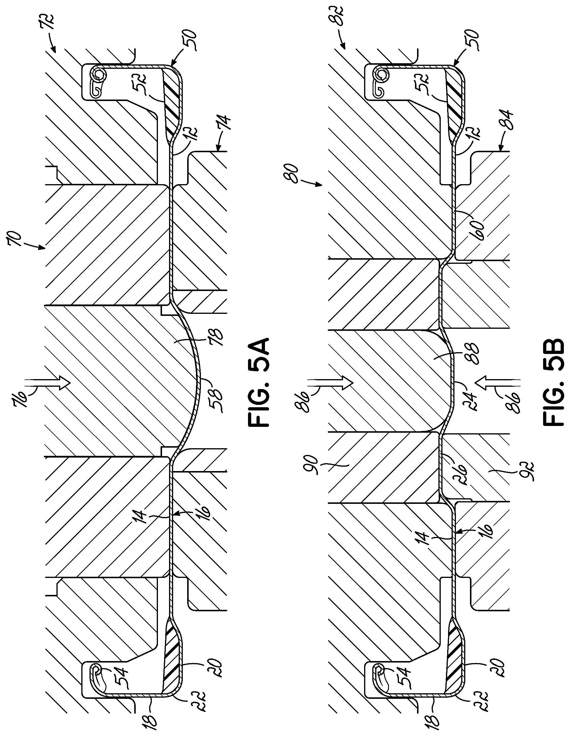 Patent US12303958 Figure 5 – Manufacturing tooling and methods for producing push button container closures