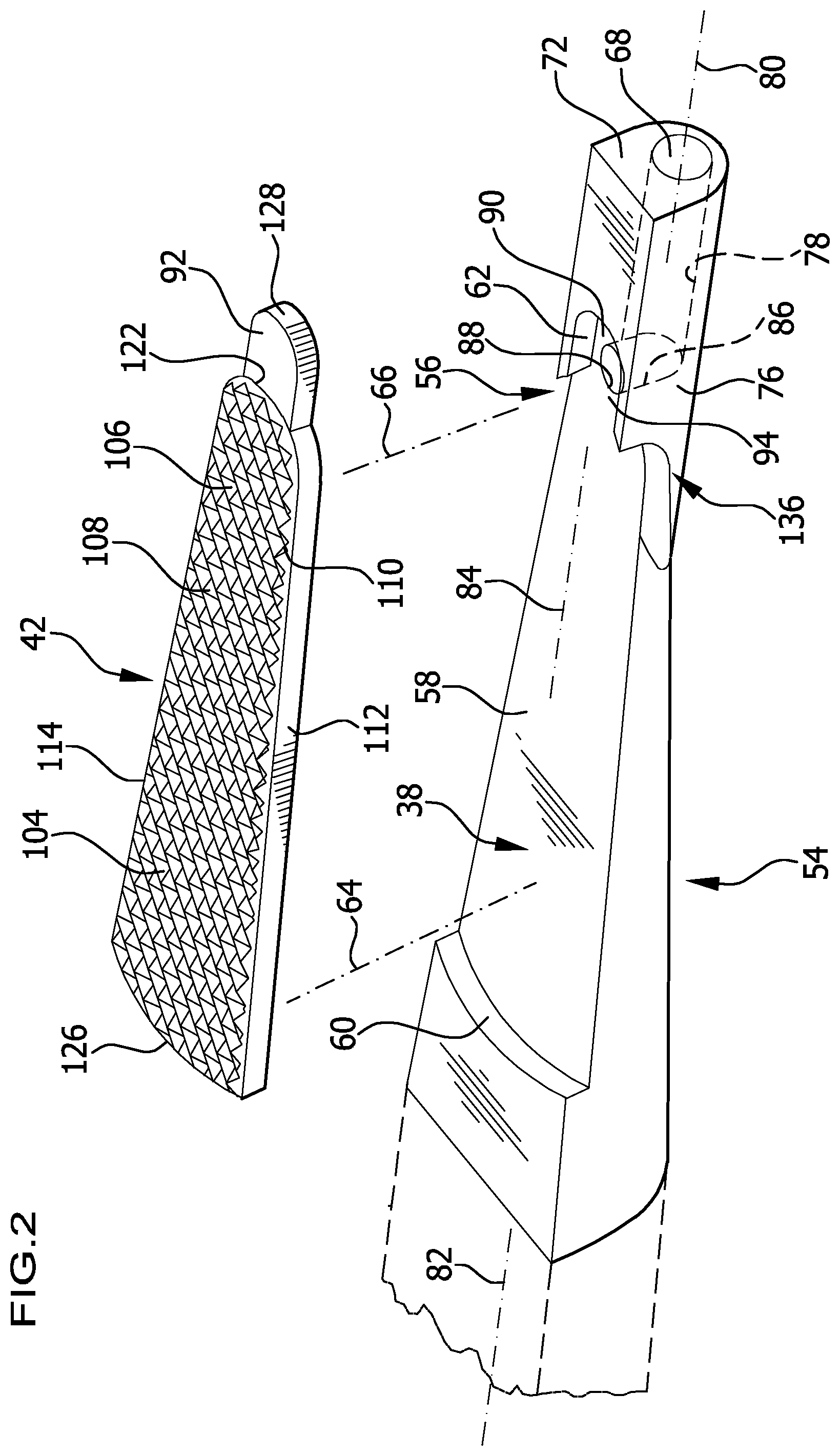 Patent US12303961 Figure 2 – Instrument pre-product and medical instrument