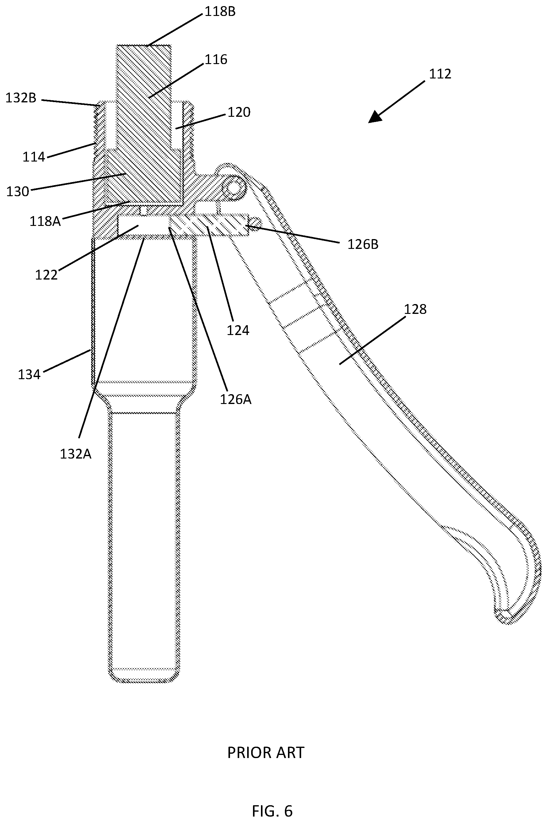 Patent US12303963 Figure 6 – Automotive bending tool and method of repairing automobile turbocharger system without removing or disassembling components of the turbocharger