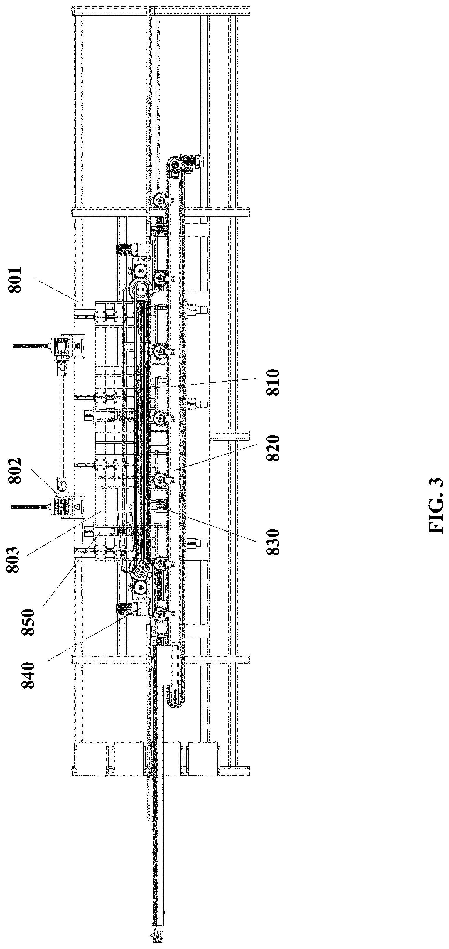 Patent US12303966 Figure 3 – Molding machines for flexible production of rebars of bottom, web, and top plates of precast small box girders and methods for using thereof