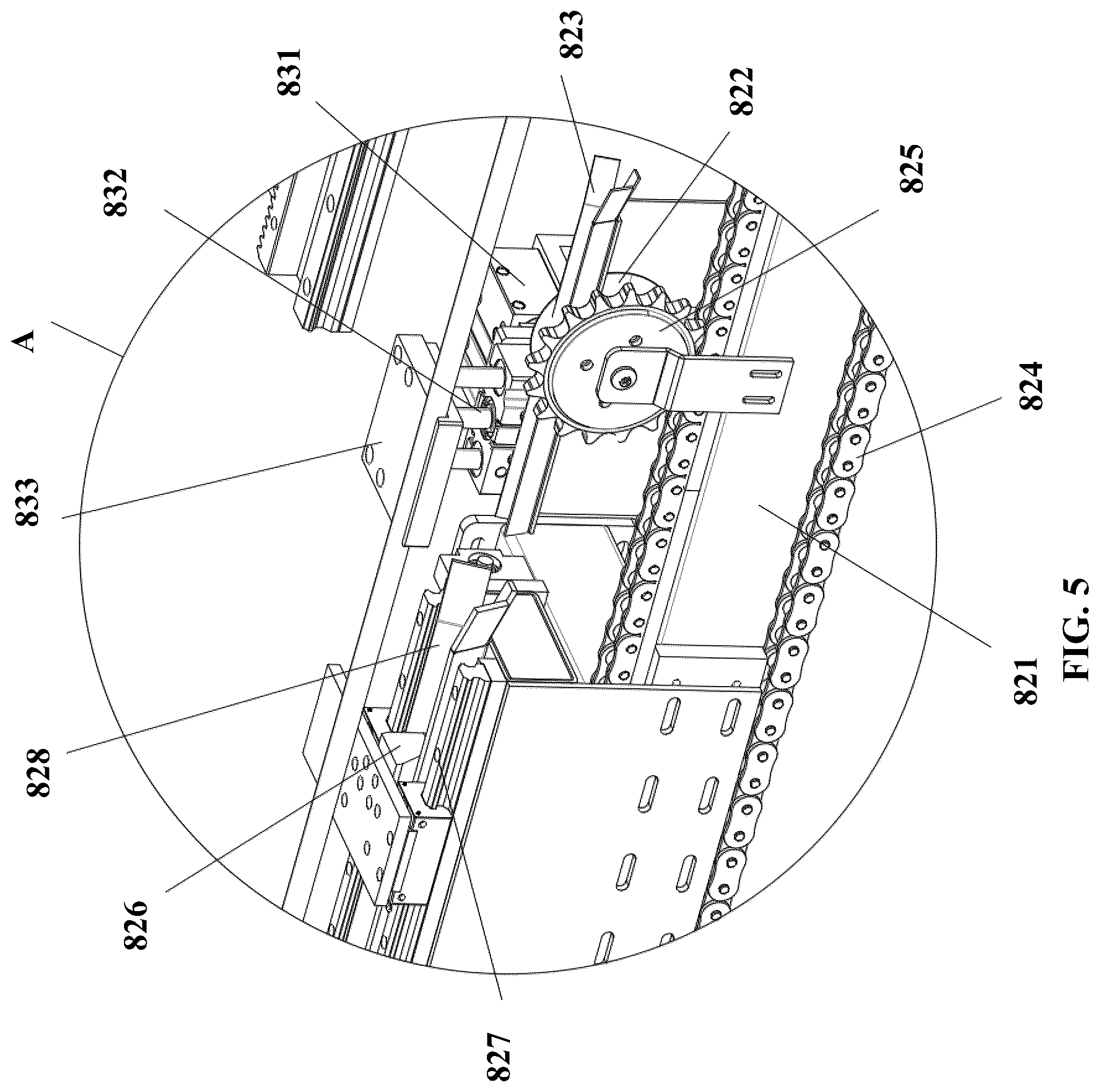 Patent US12303966 Figure 5 – Molding machines for flexible production of rebars of bottom, web, and top plates of precast small box girders and methods for using thereof