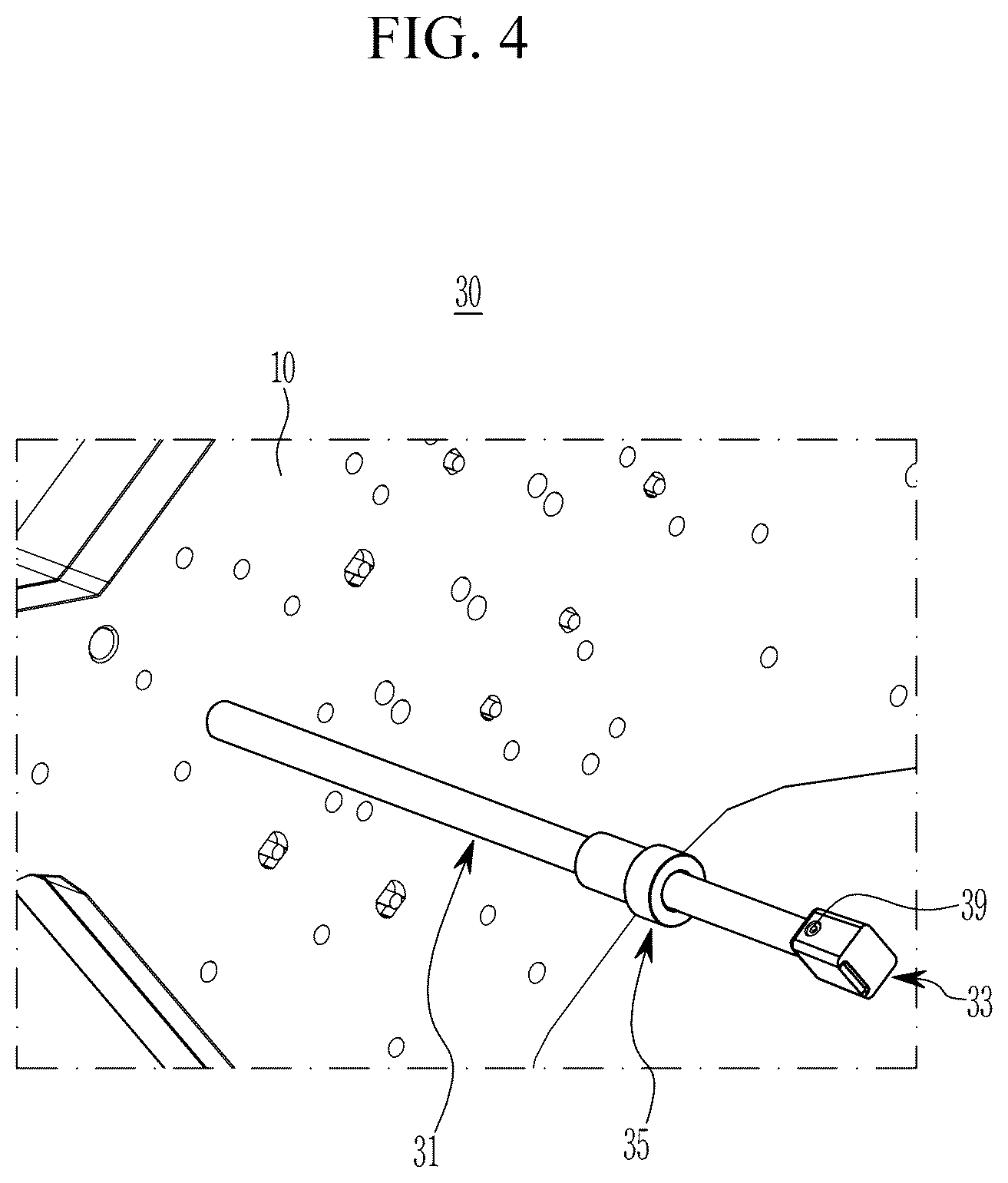 Patent US12303972 Figure 4 – Ejecting device for die casting