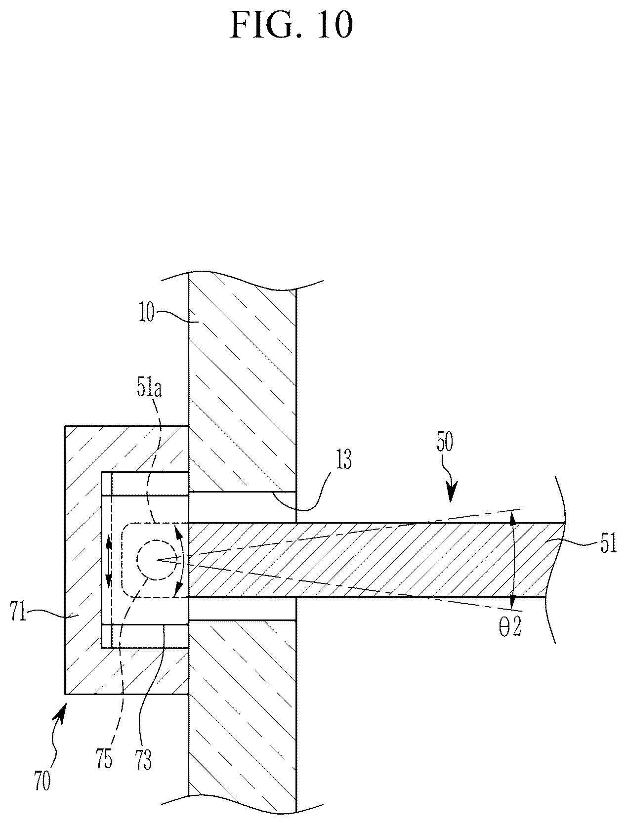 Patent US12303972 Figure 10 – Ejecting device for die casting