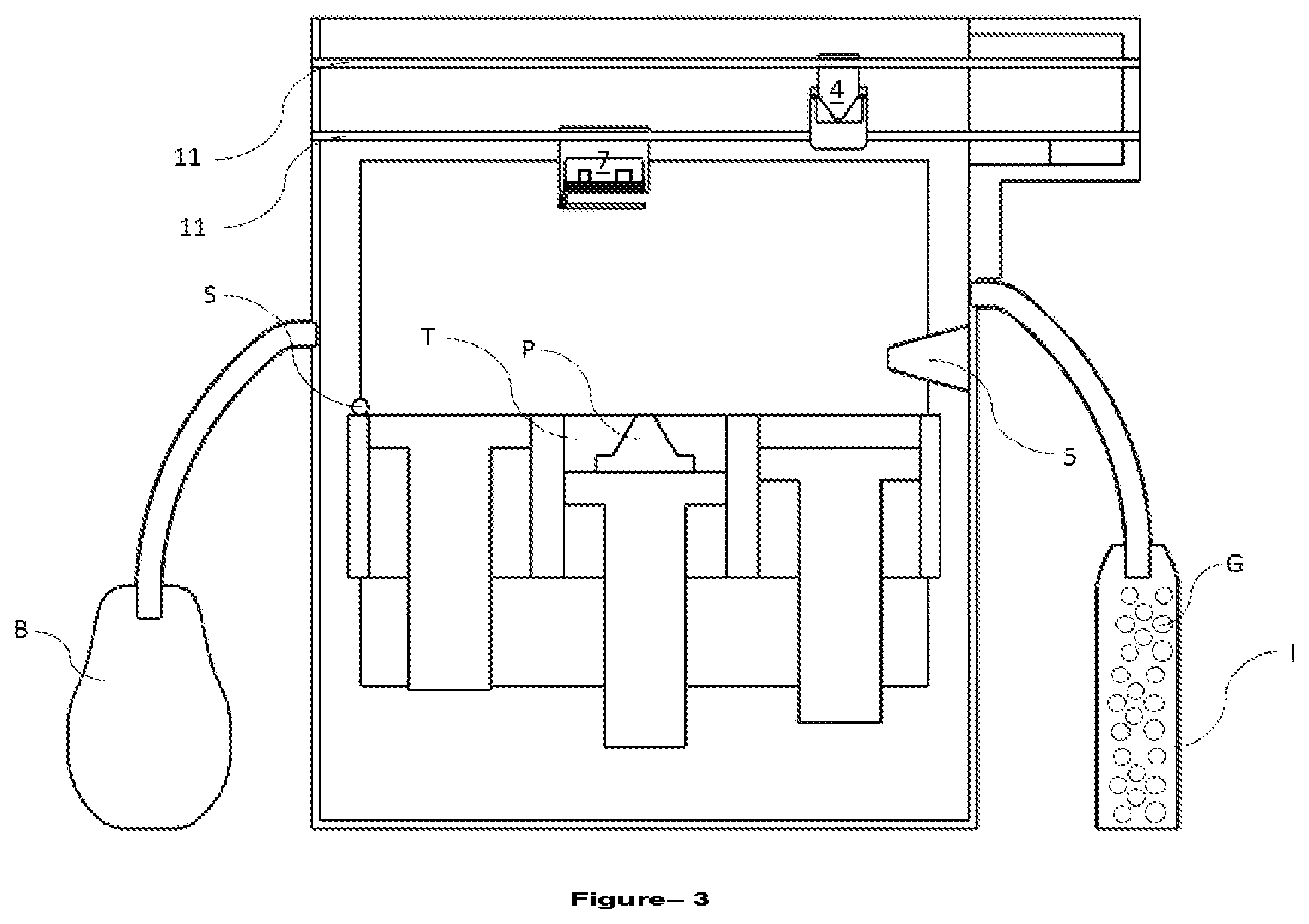 Patent US12303976 Figure 3 – Additive manufacturing device
