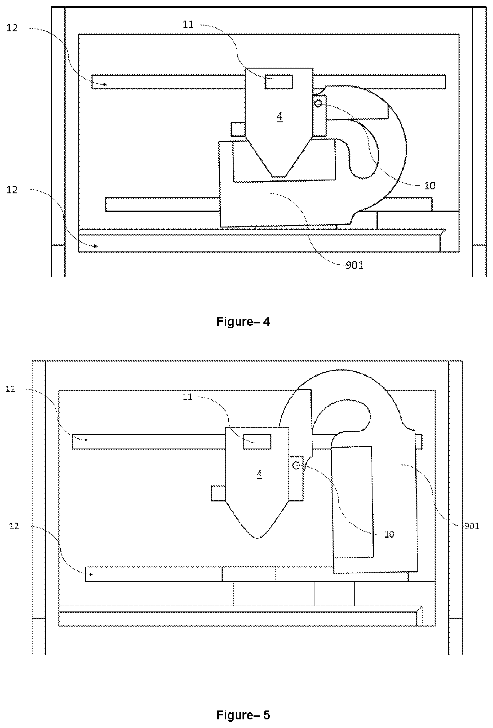 Patent US12303976 Figure 4 – Additive manufacturing device