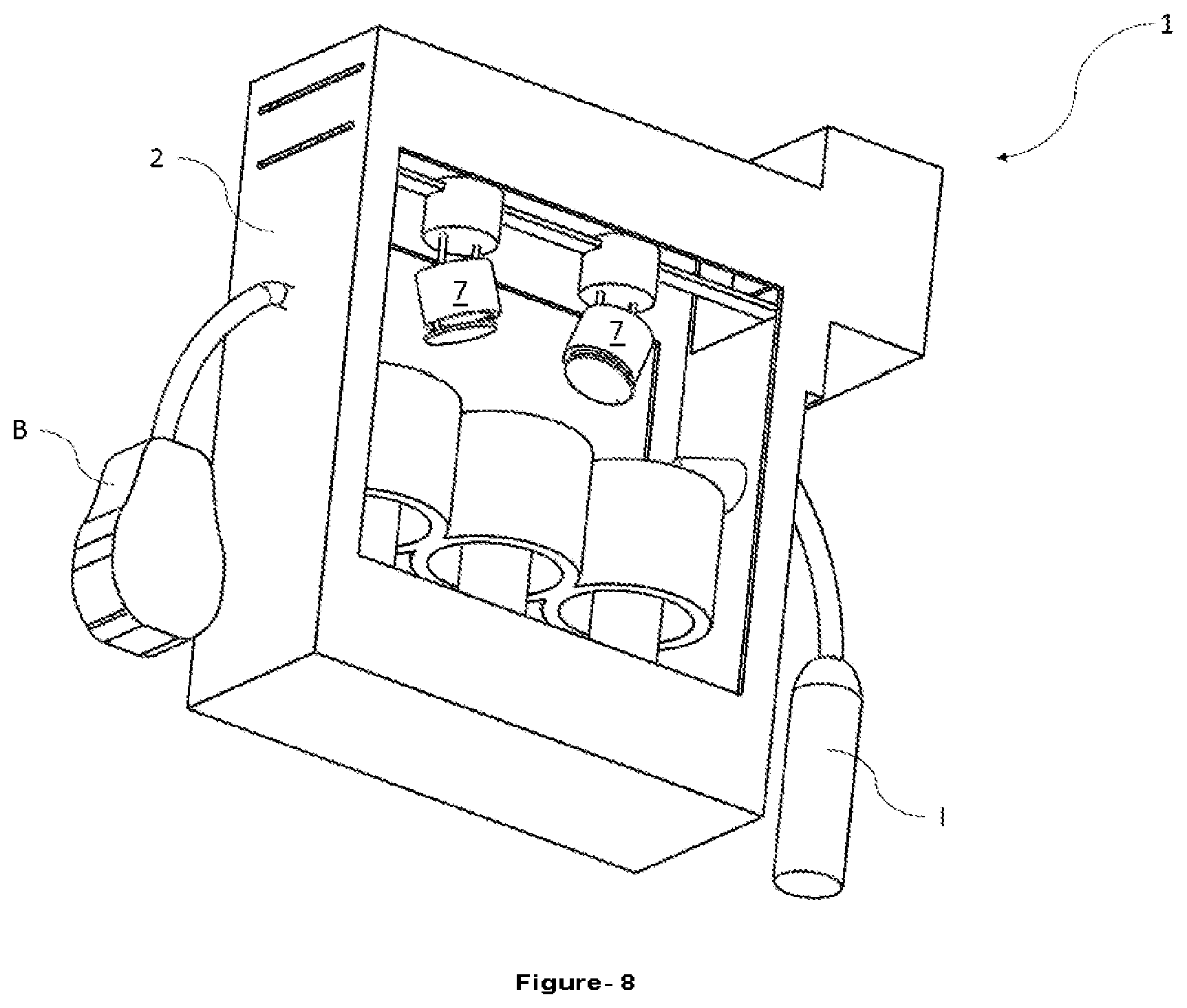 Patent US12303976 Figure 6 – Additive manufacturing device