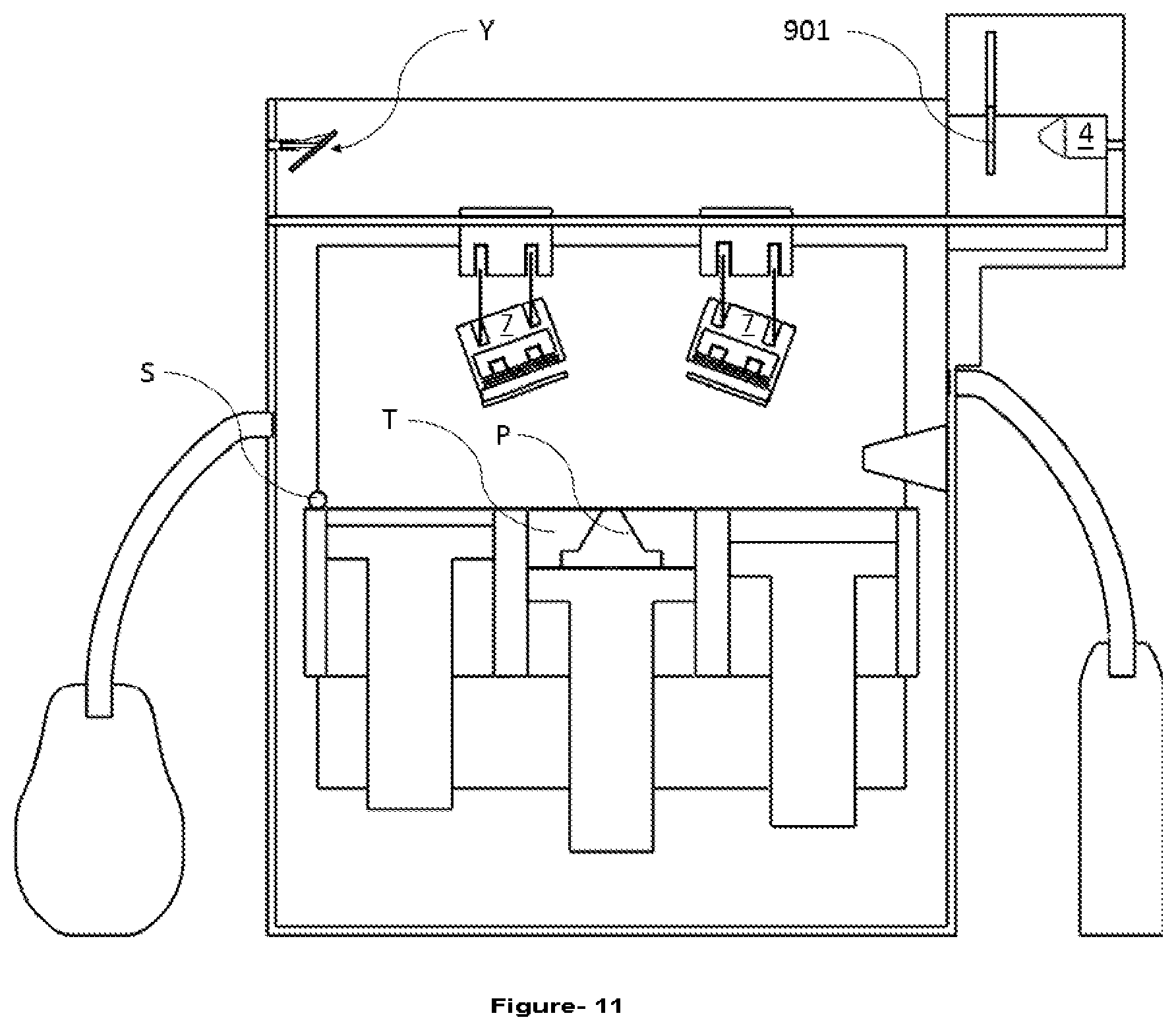 Patent US12303976 Figure 8 – Additive manufacturing device