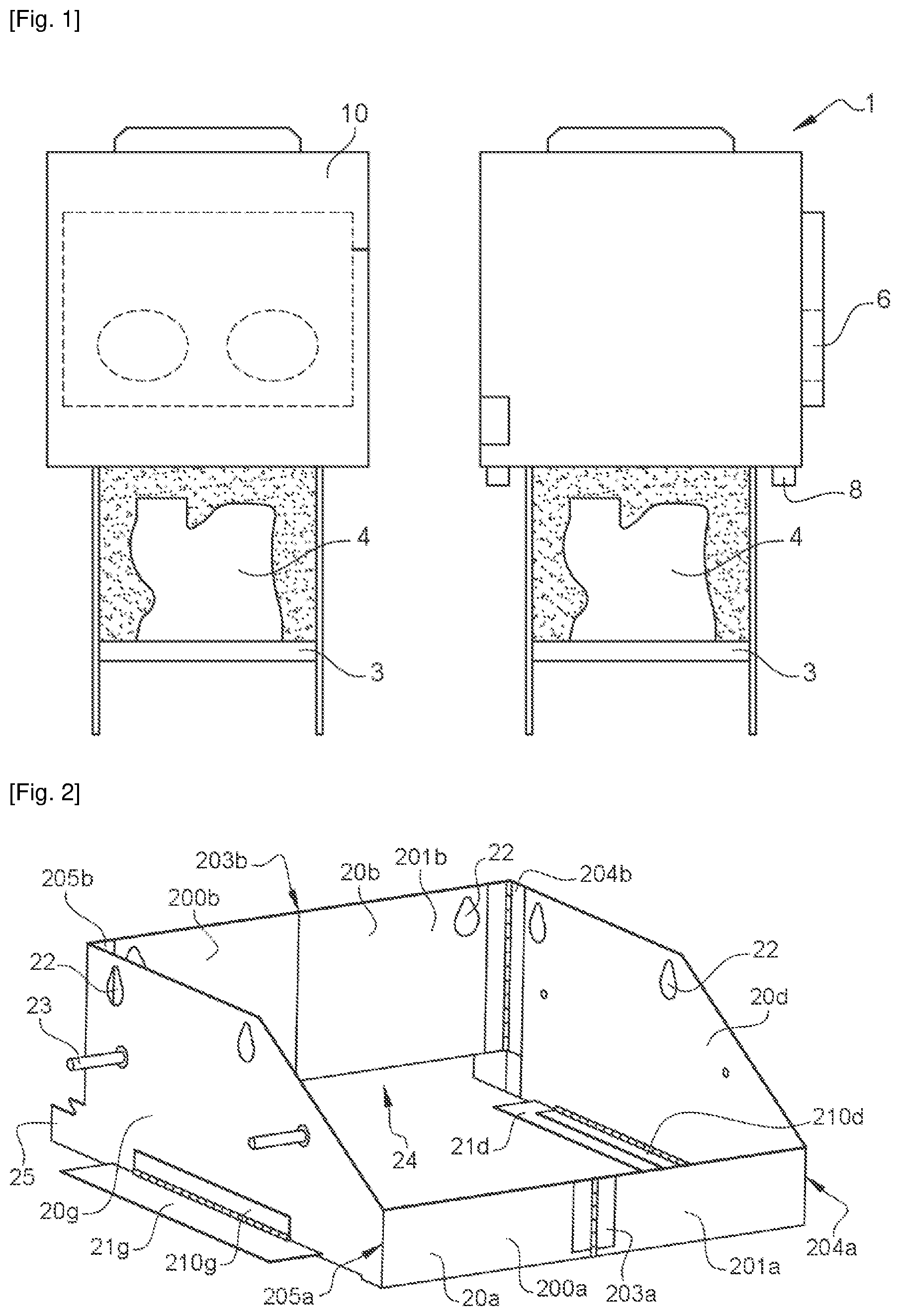 Patent US12303977 Figure 1 – Means for receiving powder in an additive manufacturing machine