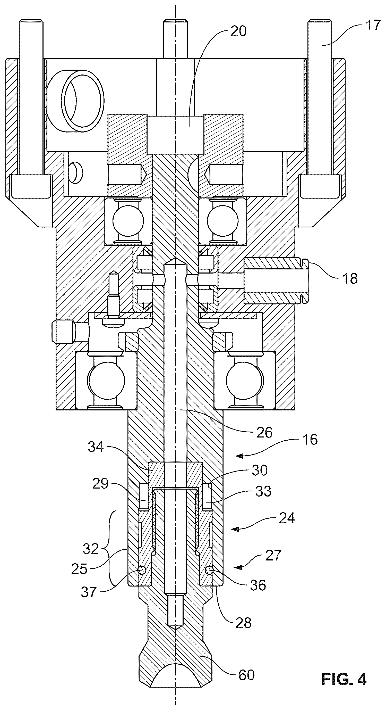 Patent US12303983 Figure 4 – Control system for grinding apparatus