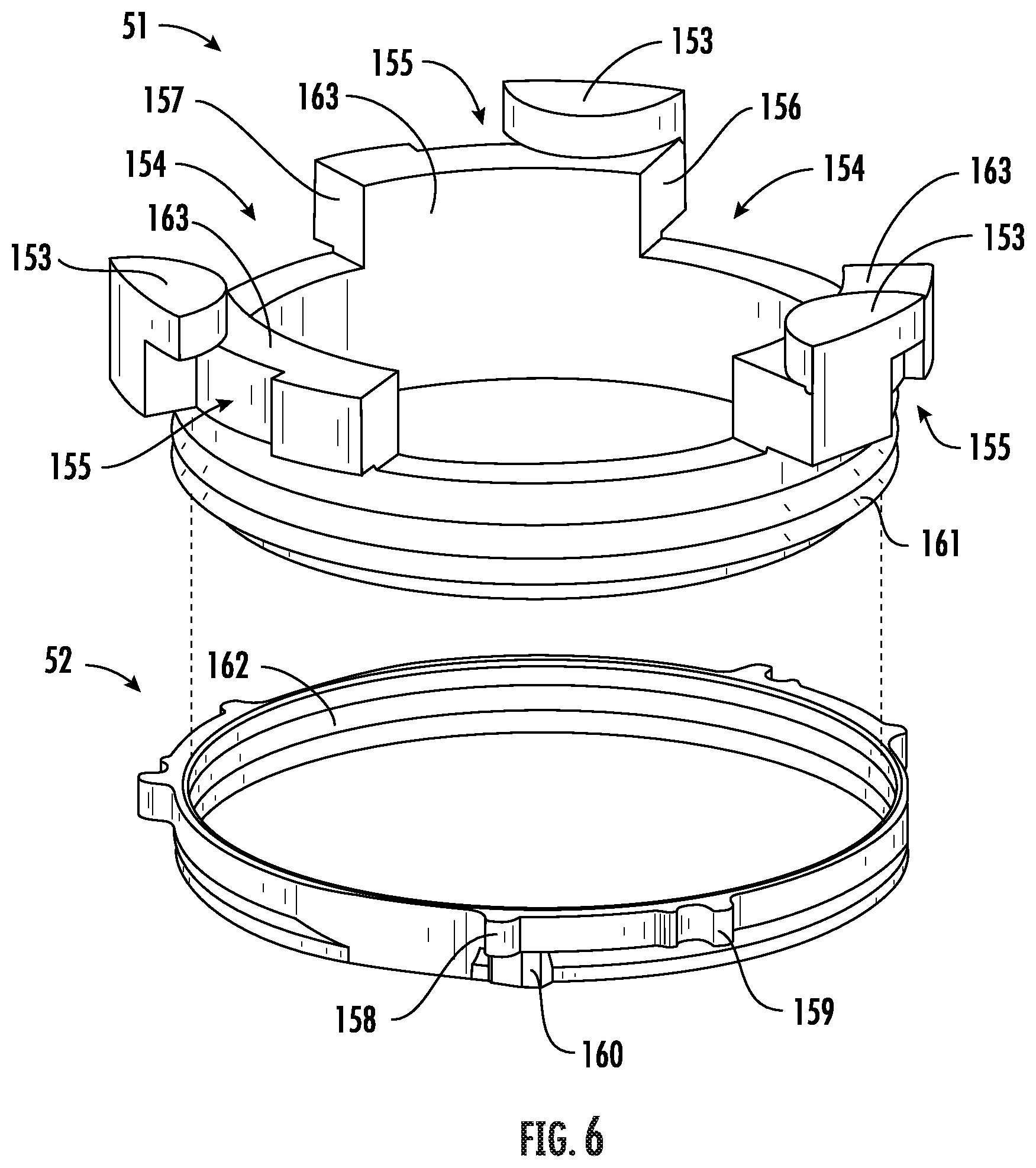 Patent US12303984 Figure 6 – Chuck with lock sleeve