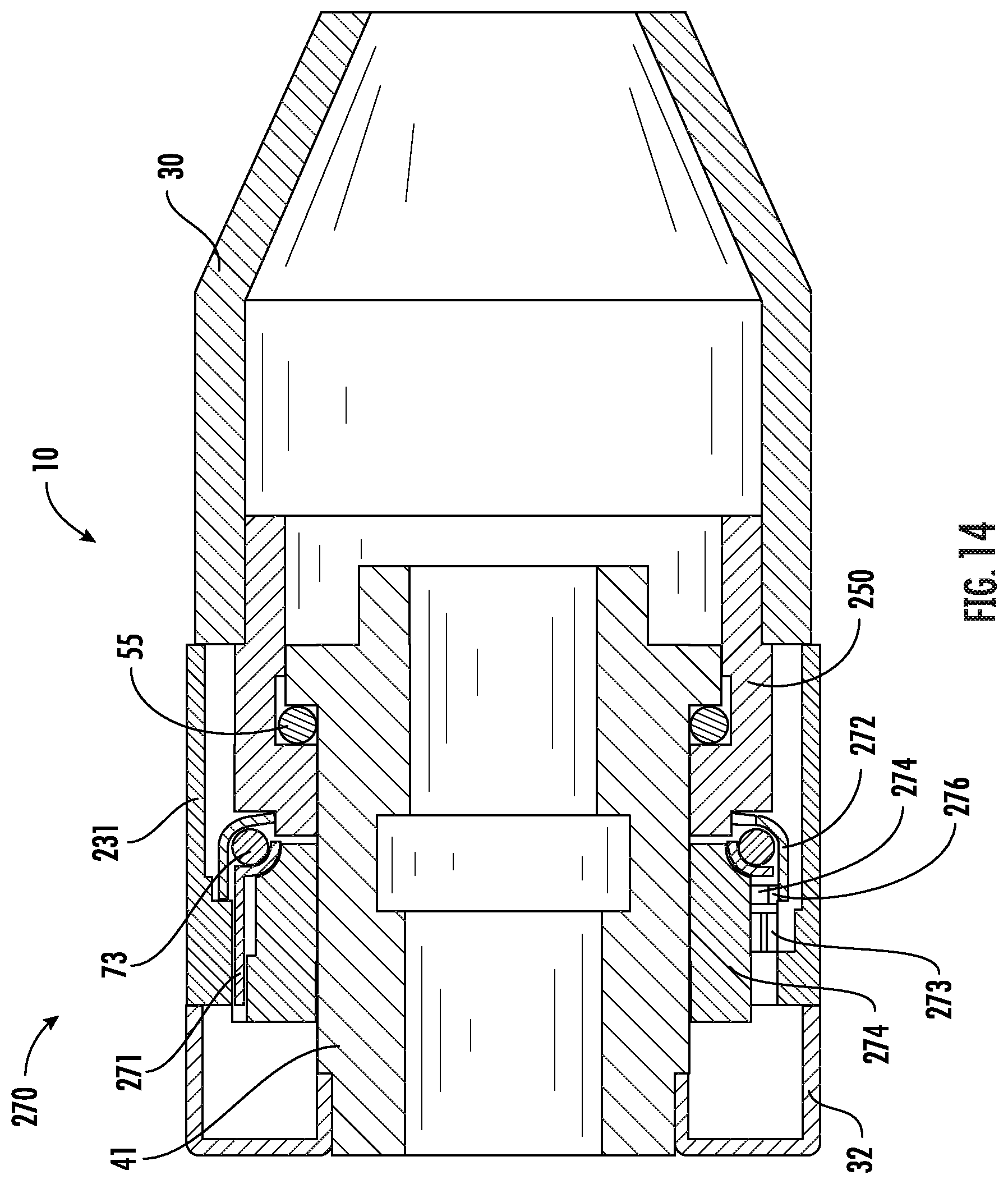 Patent US12303984 Figure 14 – Chuck with lock sleeve