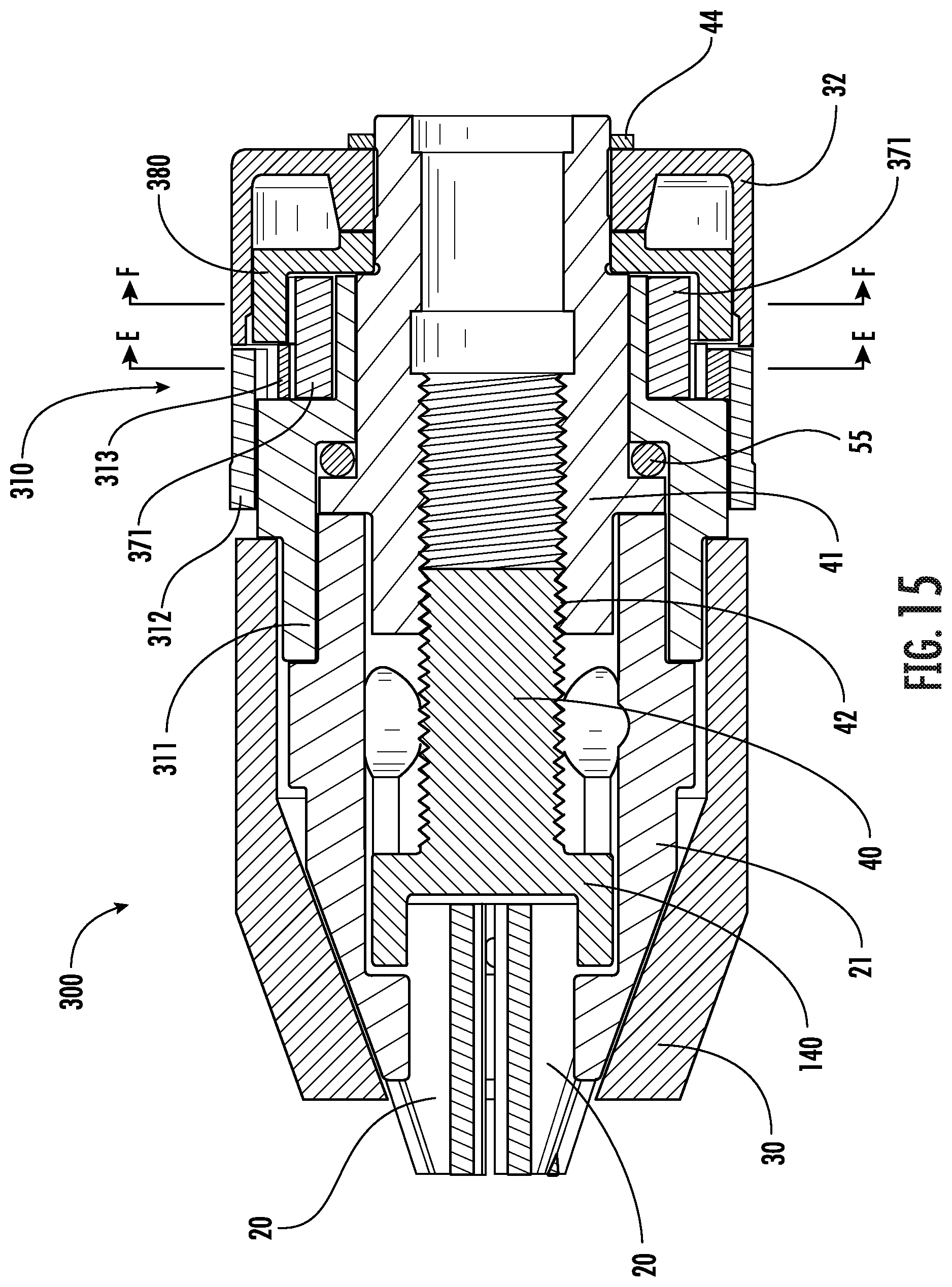 Patent US12303984 Figure 15 – Chuck with lock sleeve