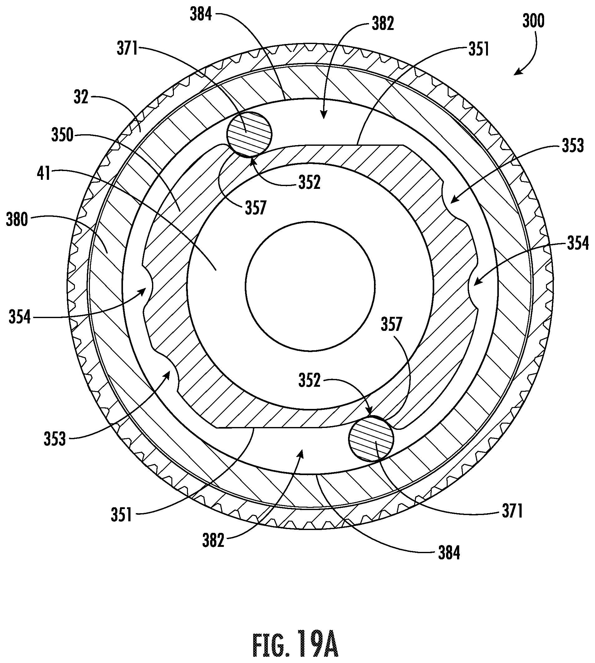 Patent US12303984 Figure 19 – Chuck with lock sleeve