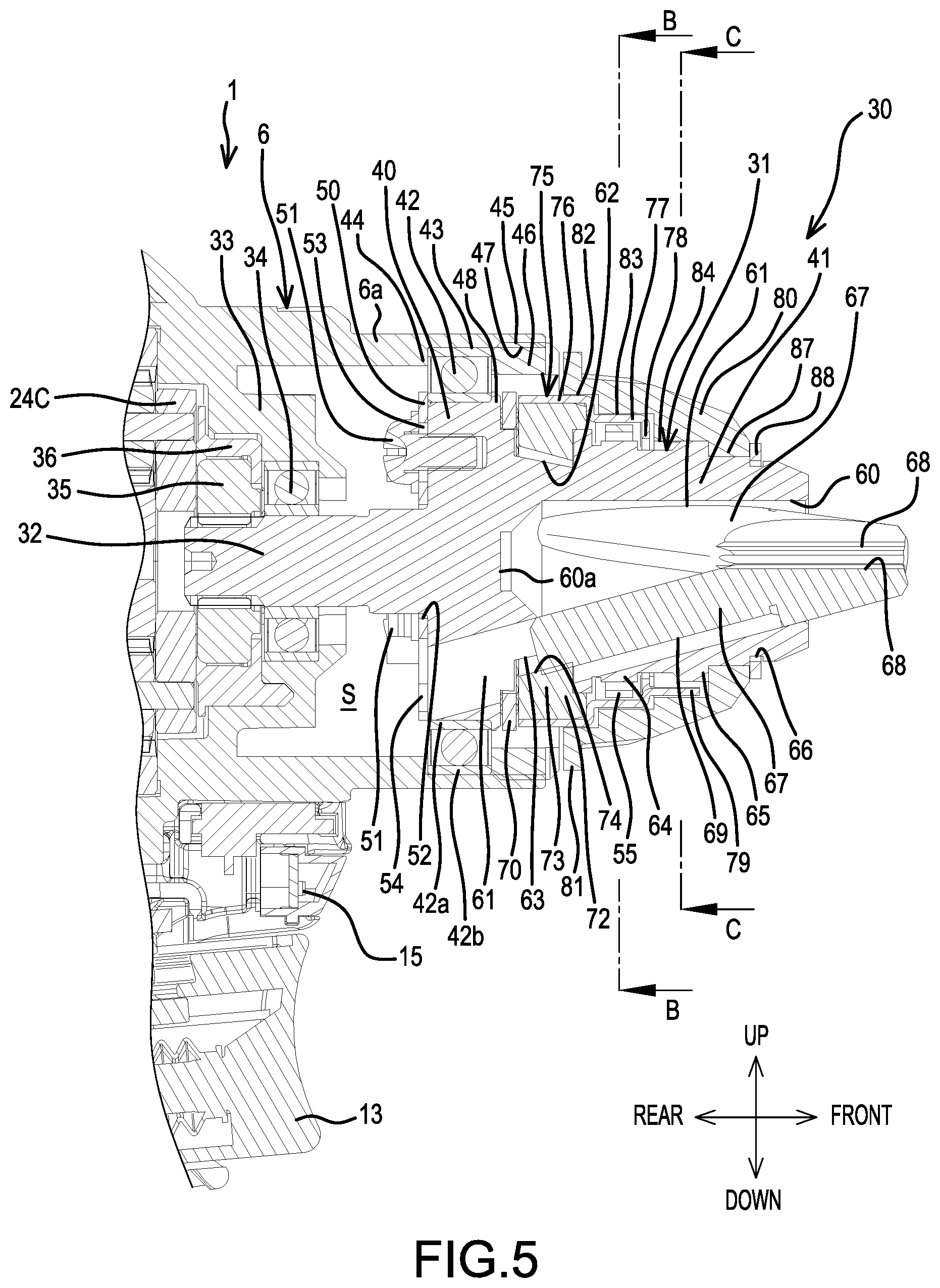 Patent US12303985 Figure 5 – Driver drill