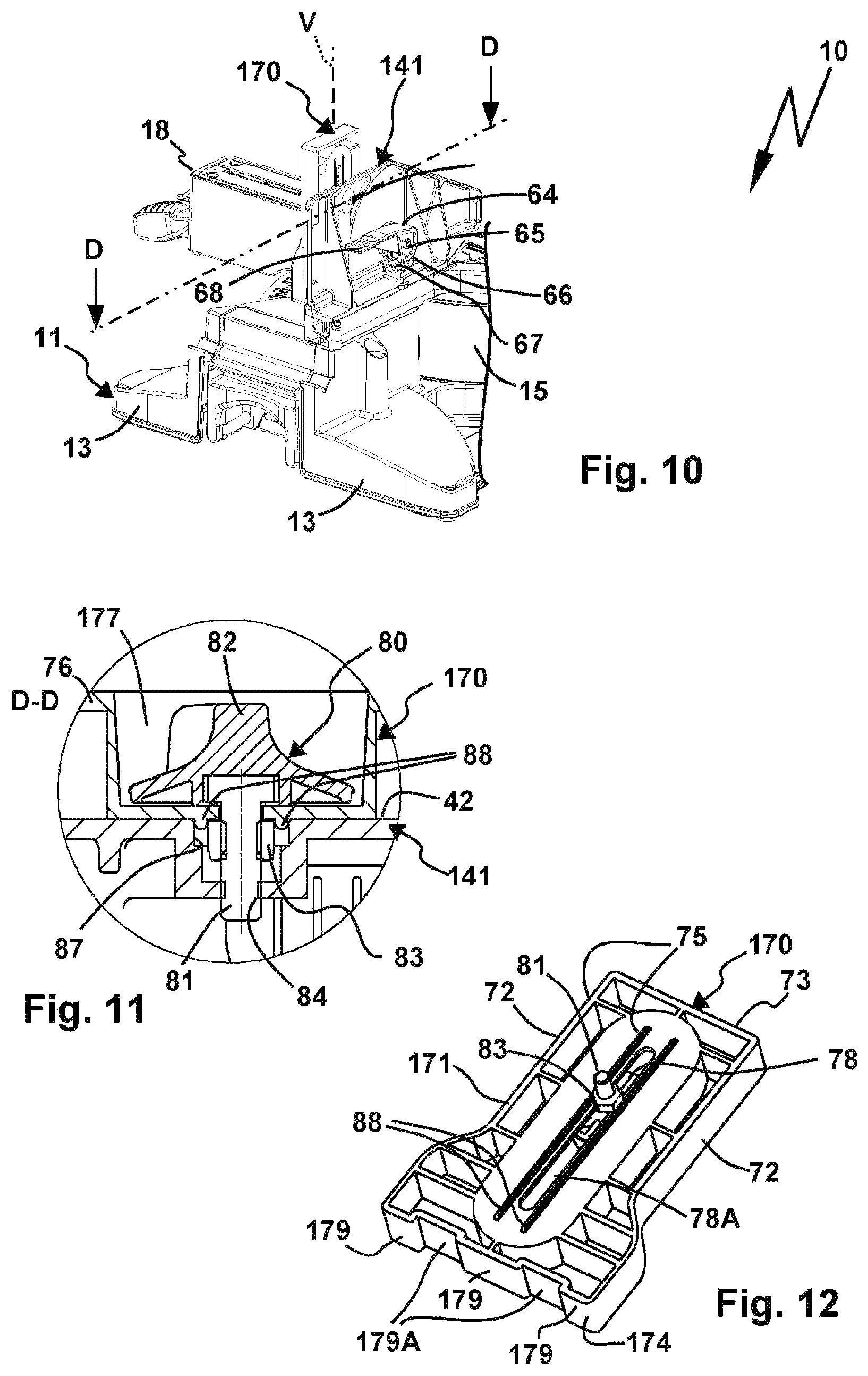 Patent US12303988 Figure 4 – Machine tool comprising a lateral contact body and an abutment body