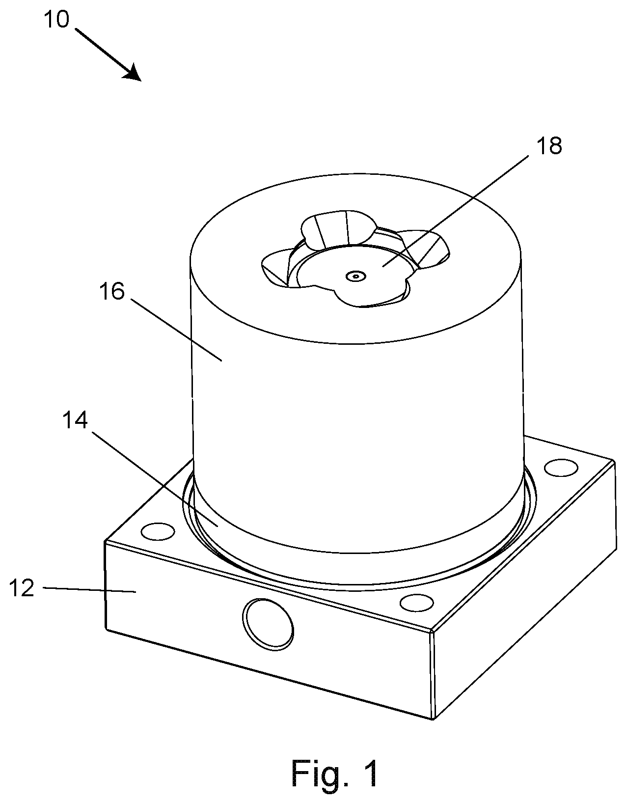 Patent US12303989 Figure 1 – Actuators for power tool safety systems