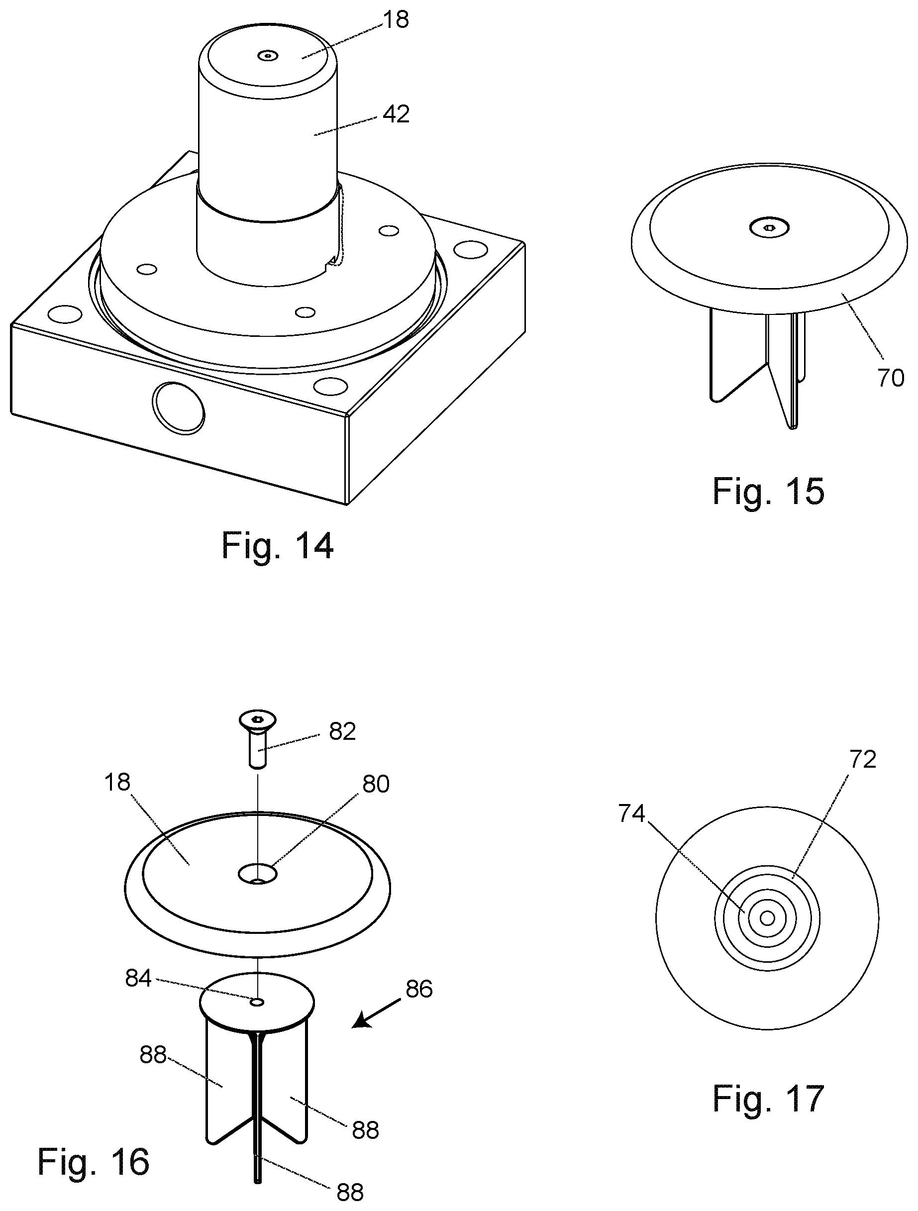 Patent US12303989 Figure 5 – Actuators for power tool safety systems