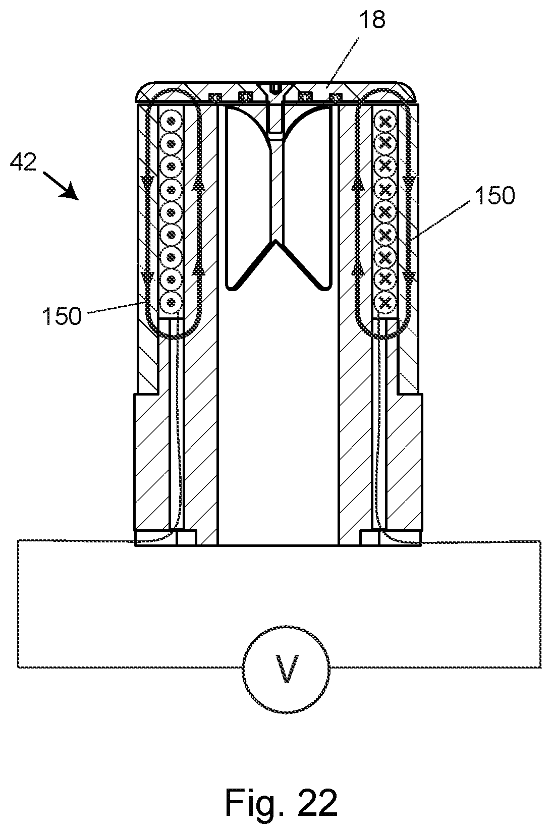 Patent US12303989 Figure 7 – Actuators for power tool safety systems