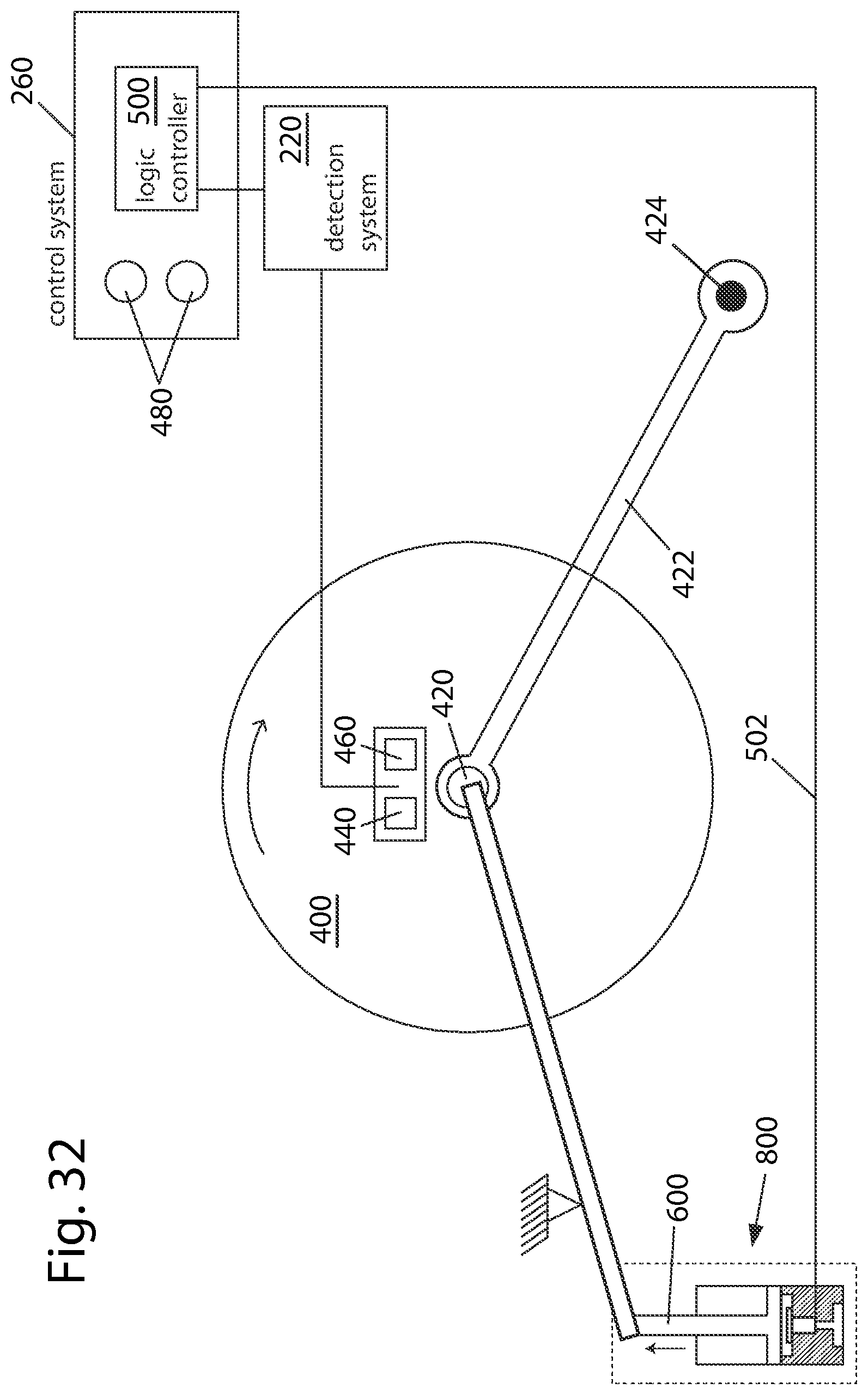 Patent US12303989 Figure 16 – Actuators for power tool safety systems