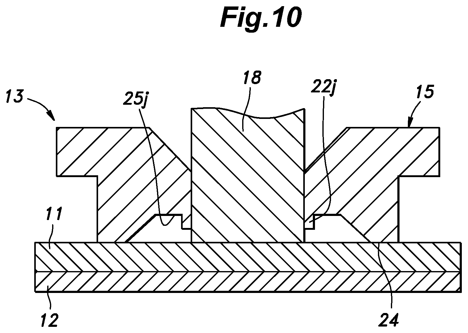 Patent US12303996 Figure 10 – Welded structure and friction stir welding device