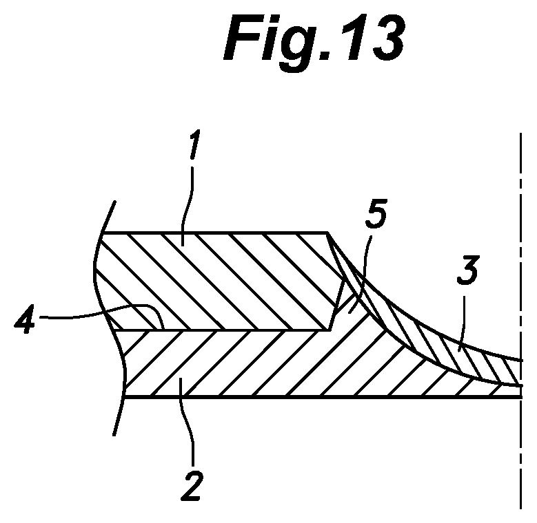 Patent US12303996 Figure 13 – Welded structure and friction stir welding device