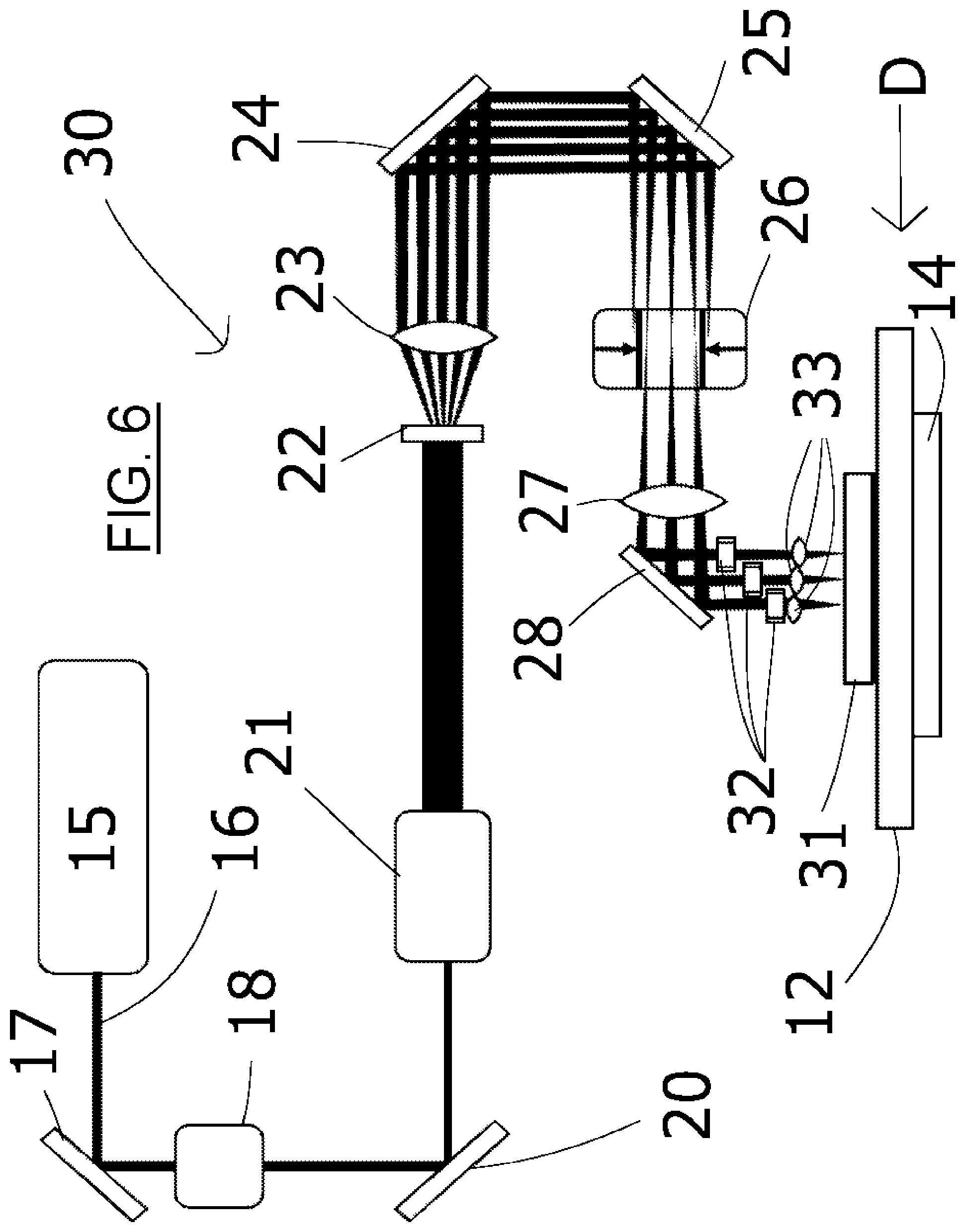 Patent US12304002 Figure 4 – Laser-cutting using selective polarization