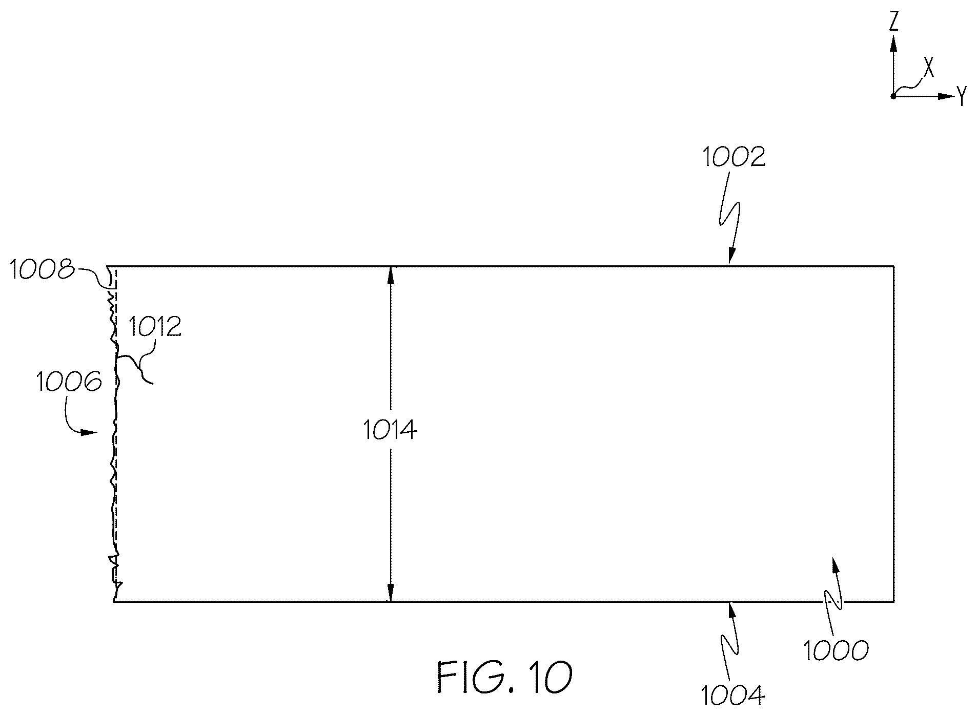 Patent US12304005 Figure 14 – Sacrificial layers to enable laser cutting of textured substrates