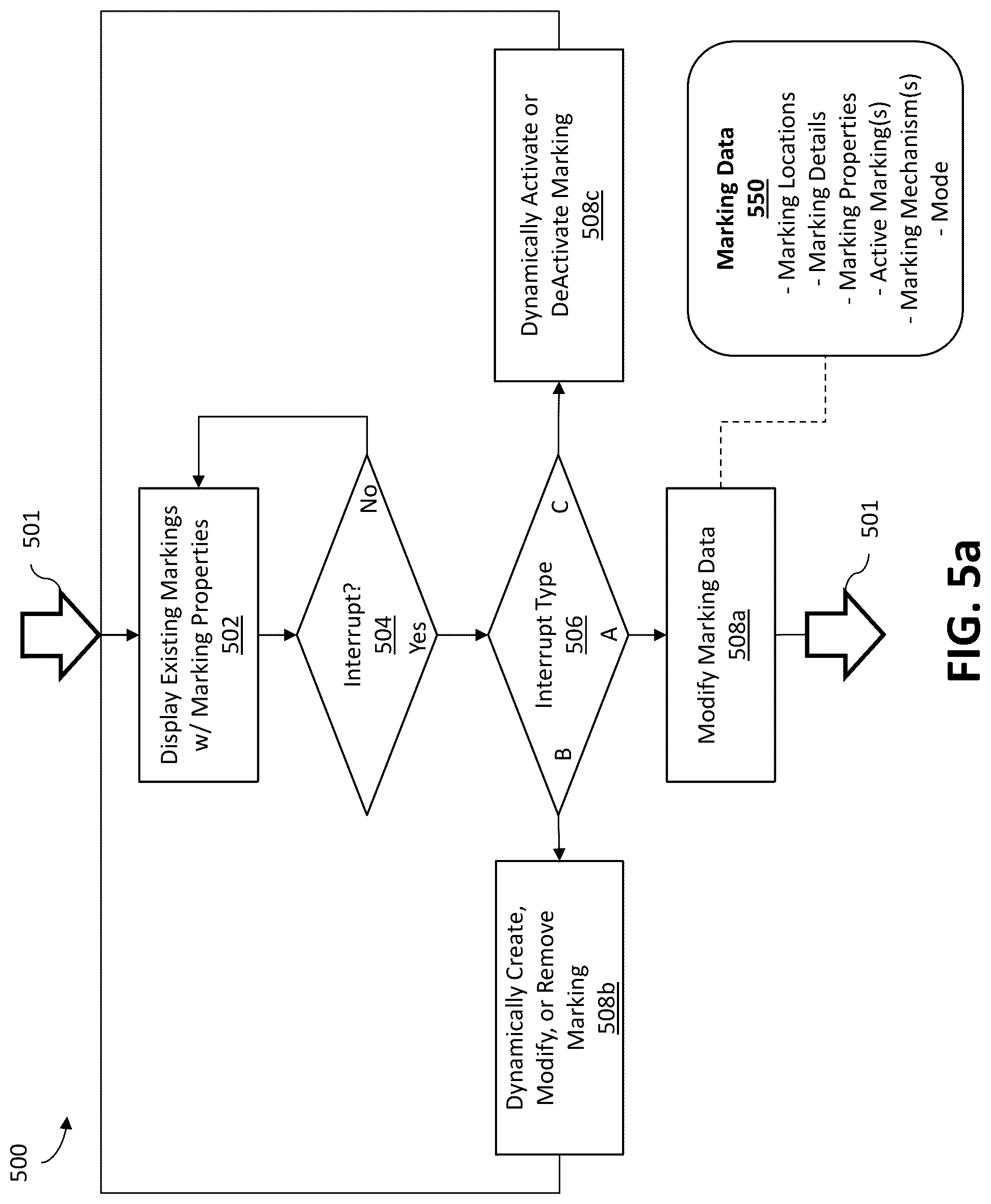 Patent US12304007 Figure 5 – Virtual markings in welding systems