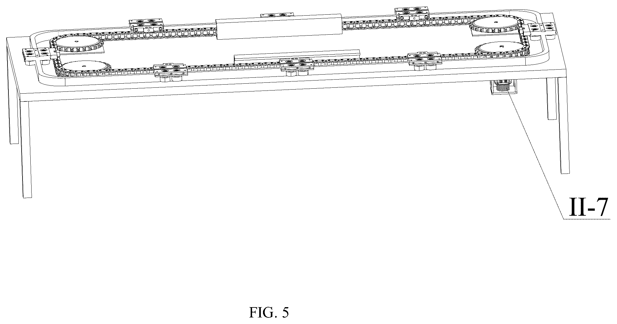 Patent US12304010 Figure 5 – Production line for welding automotive rear floor panel and method thereof