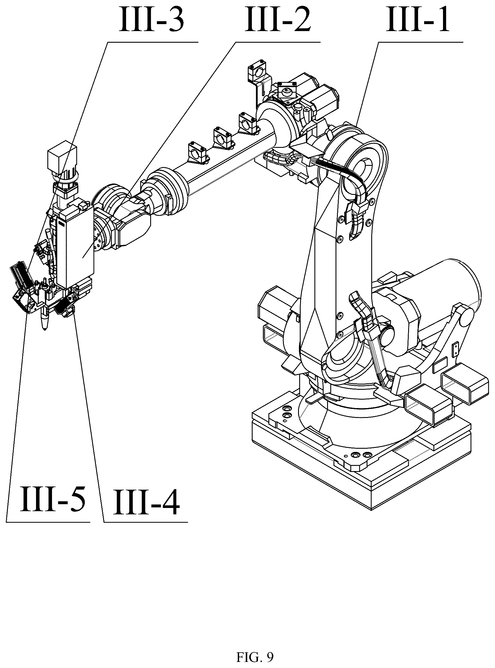 Patent US12304010 Figure 9 – Production line for welding automotive rear floor panel and method thereof
