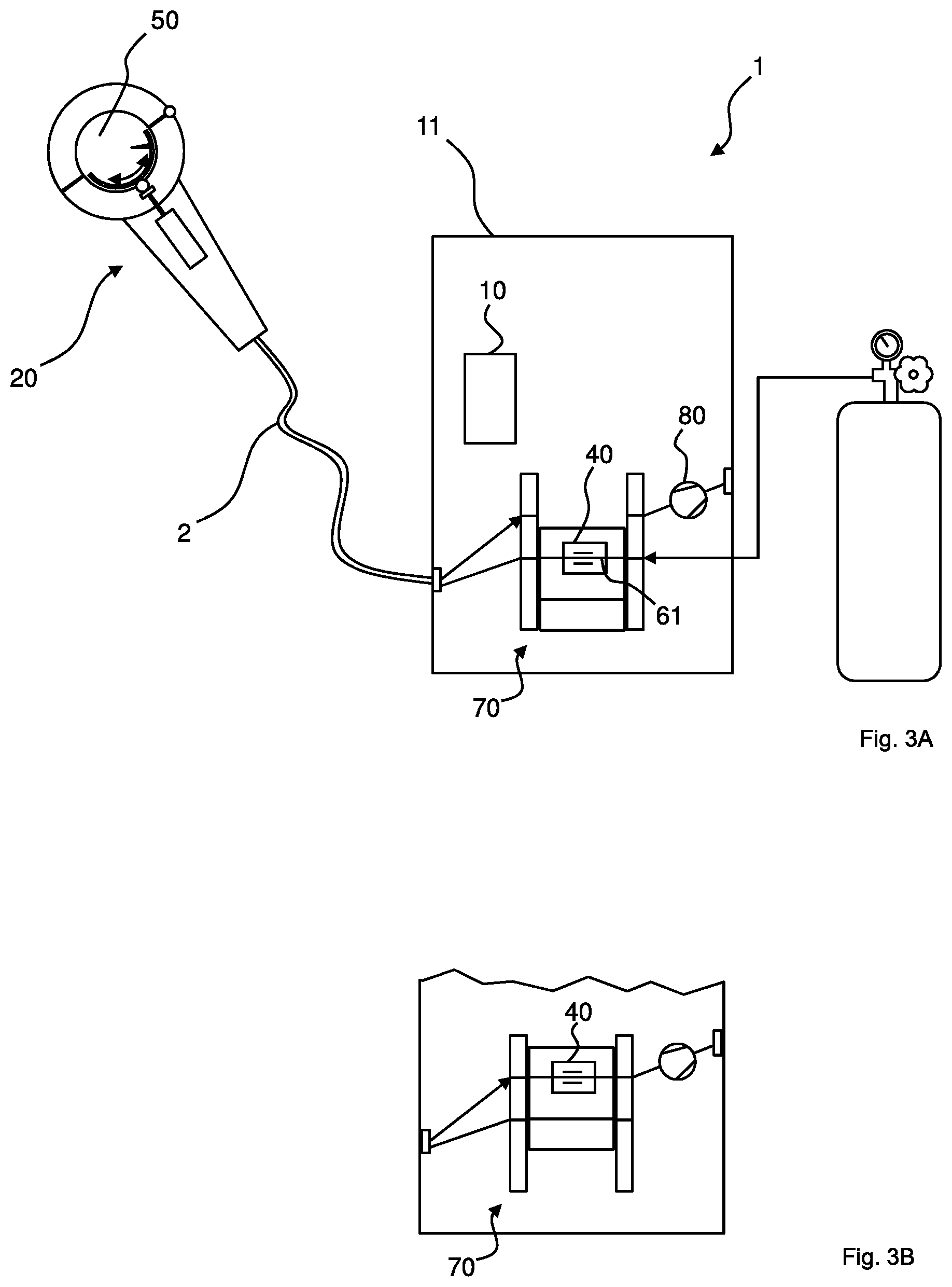 Patent US12304012 Figure 3 – Orbital welding device with simpler handling of the measurement of residual oxygen