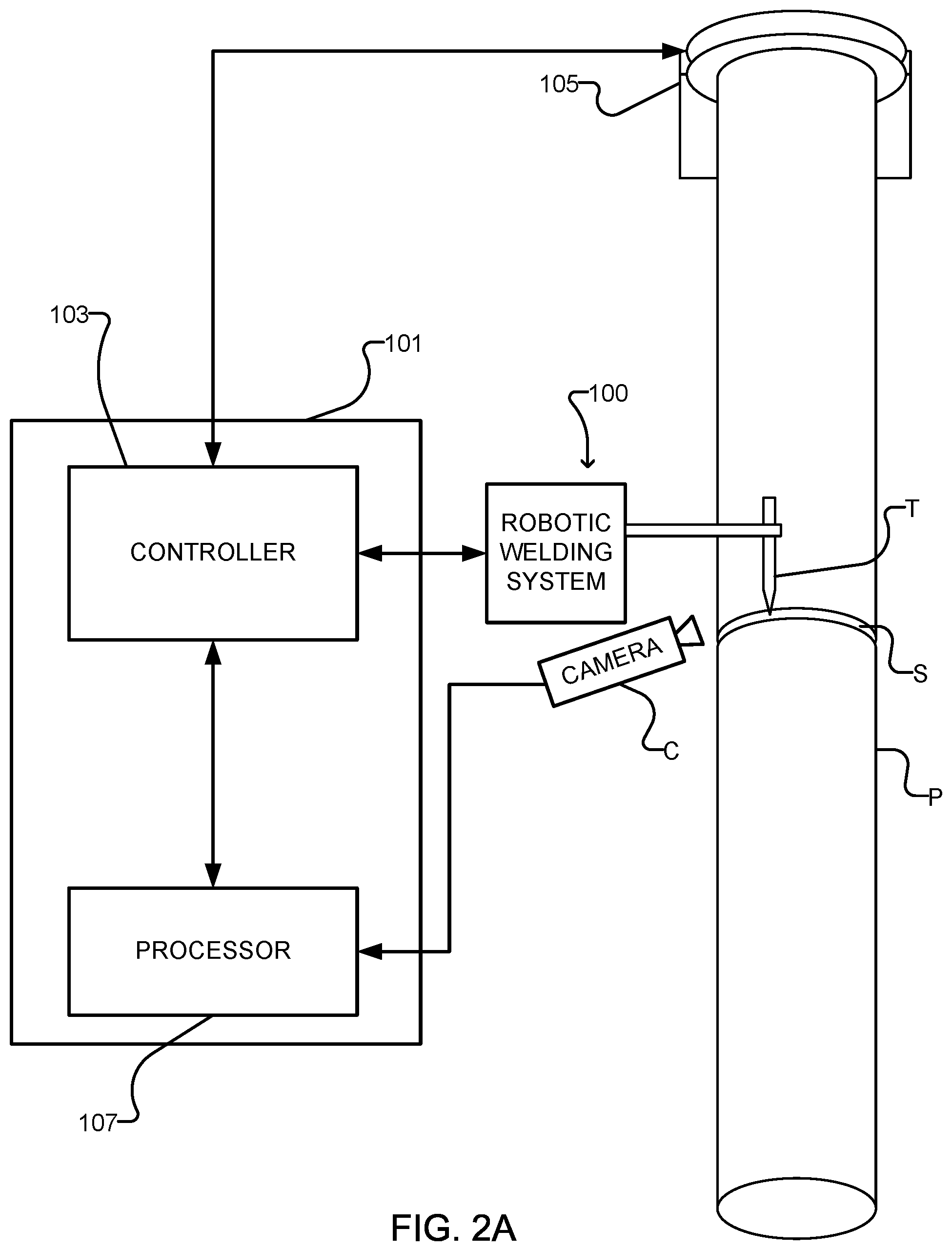 Patent US12304013 Figure 2 – Systems and methods for seam tracking in pipe welding