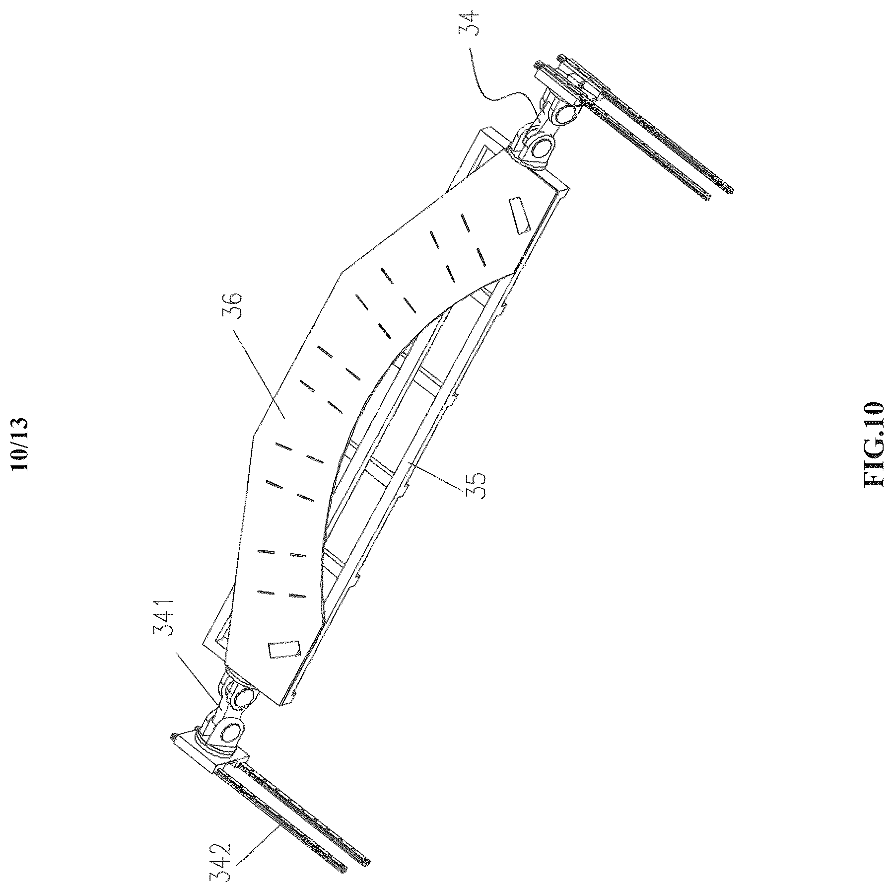 Patent US12304014 Figure 10 – Automatic welding production line for large complex workpiece and production method