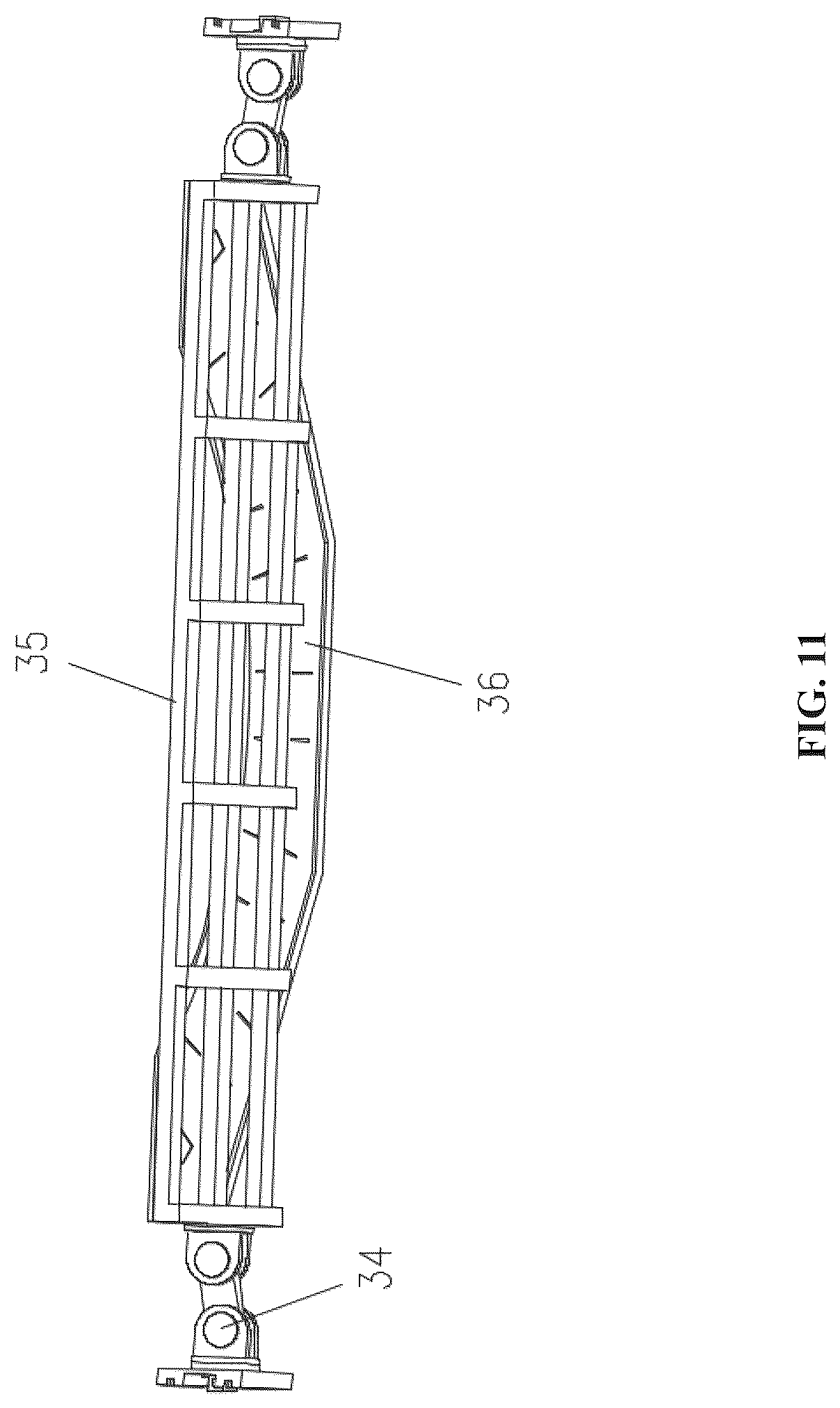 Patent US12304014 Figure 11 – Automatic welding production line for large complex workpiece and production method