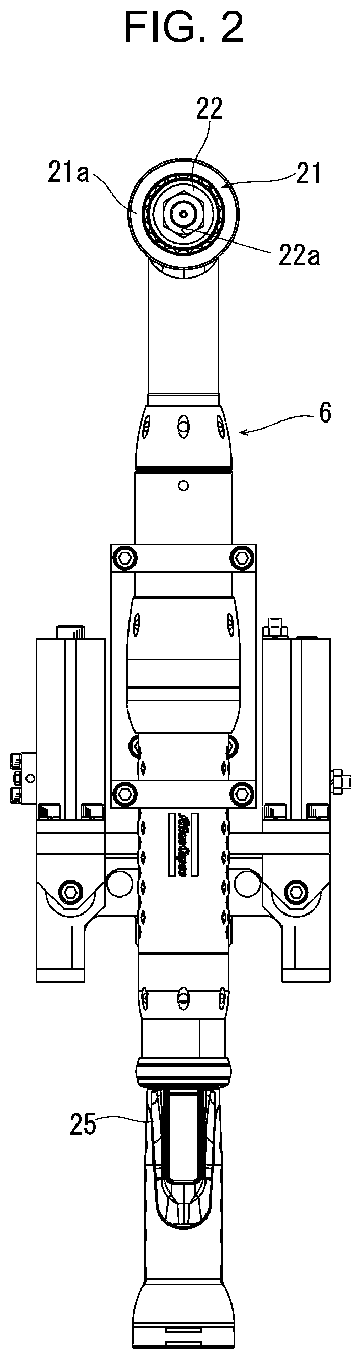 Patent US12304017 Figure 2 – Wheel alignment adjusting device