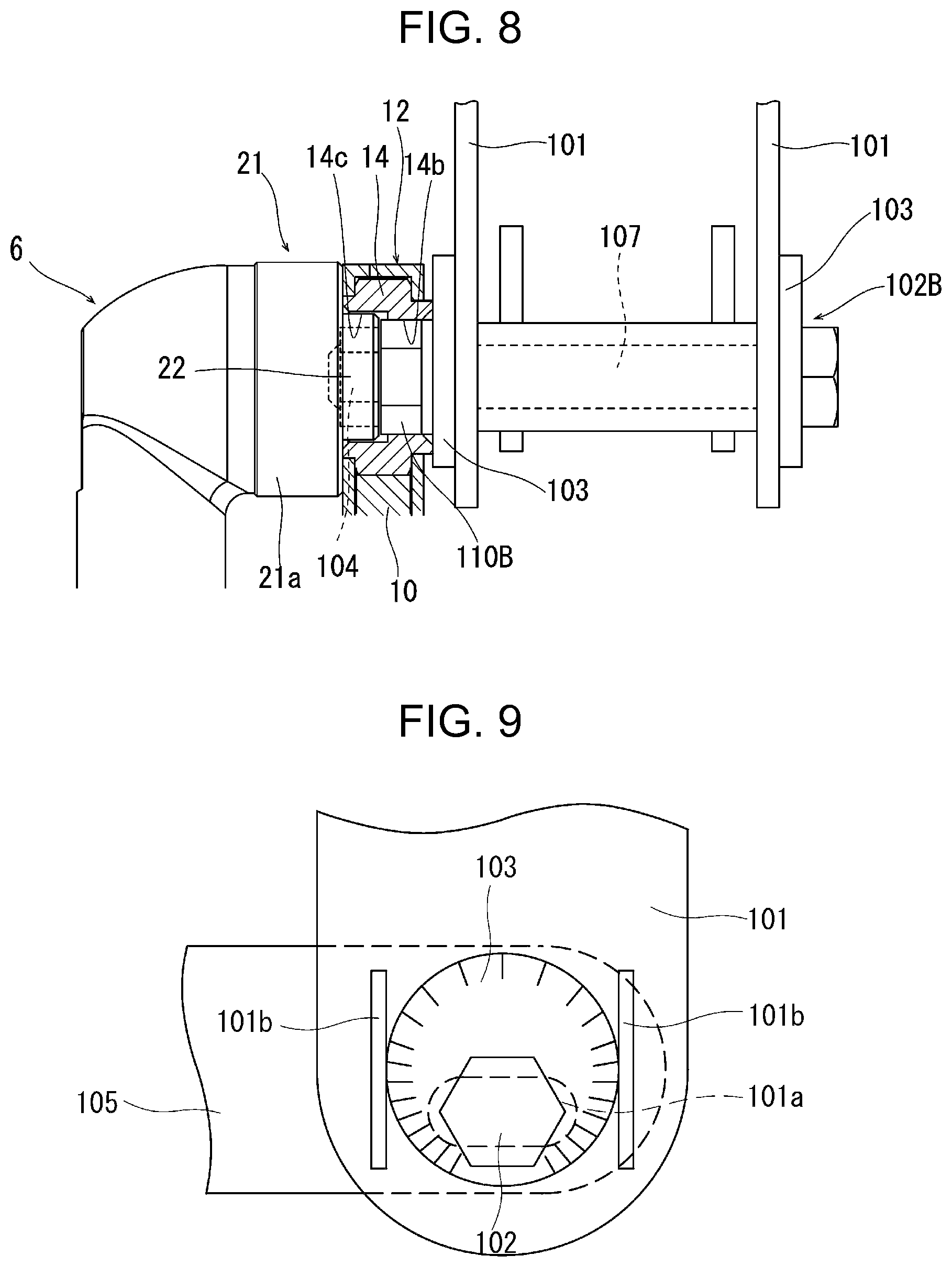 Patent US12304017 Figure 7 – Wheel alignment adjusting device