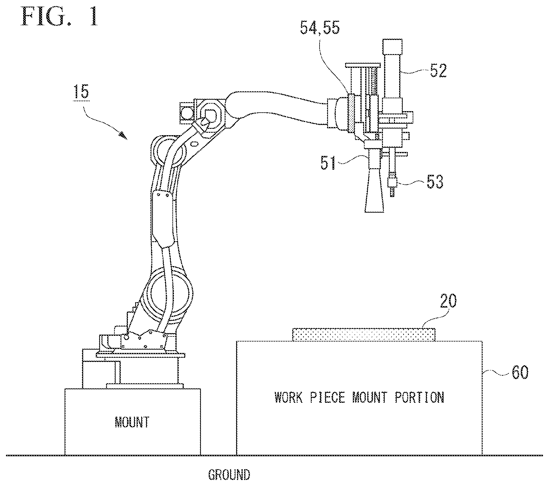 Patent US12304019 Figure 1 – Fastening apparatus and fastening method