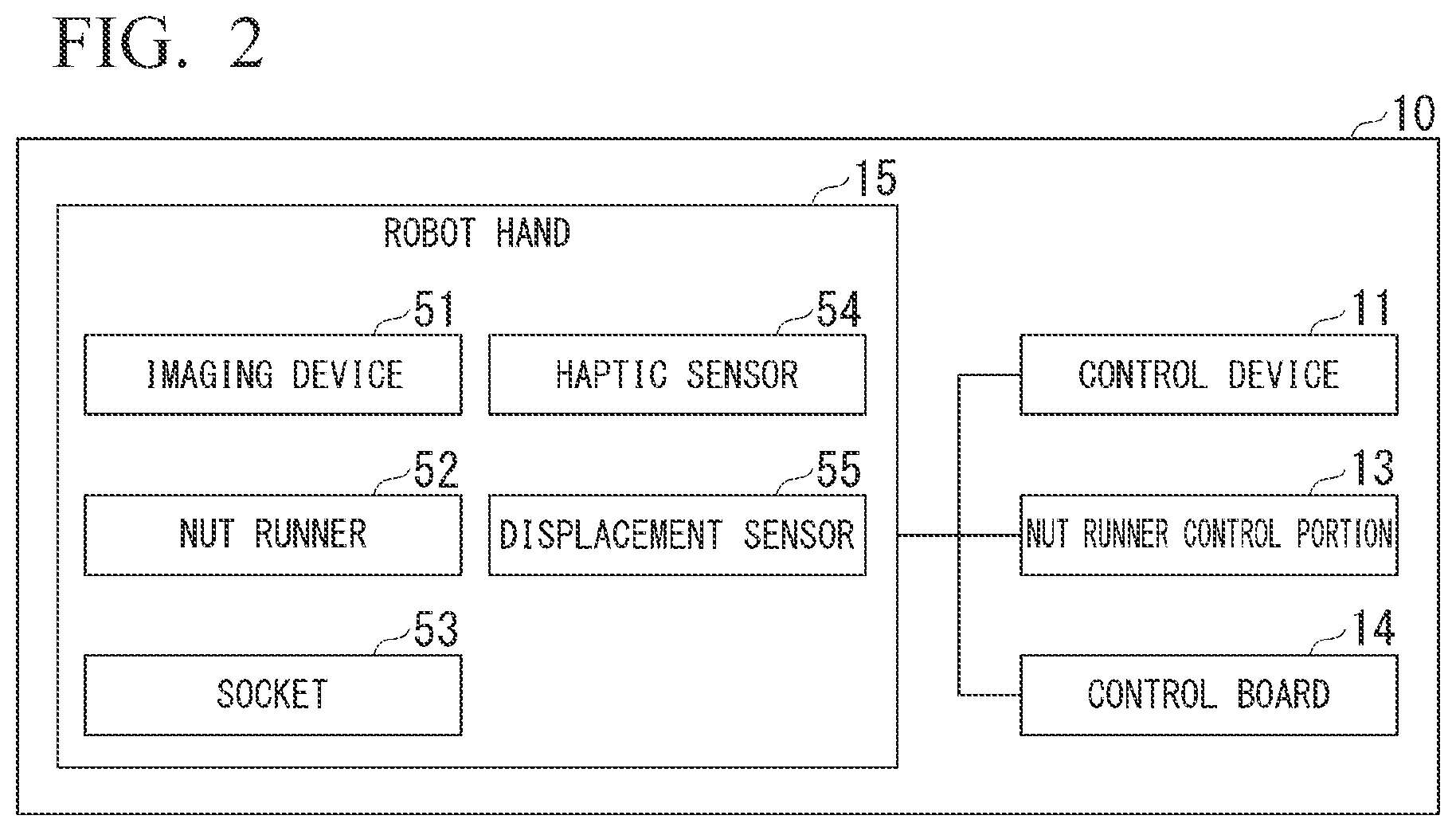 Patent US12304019 Figure 2 – Fastening apparatus and fastening method