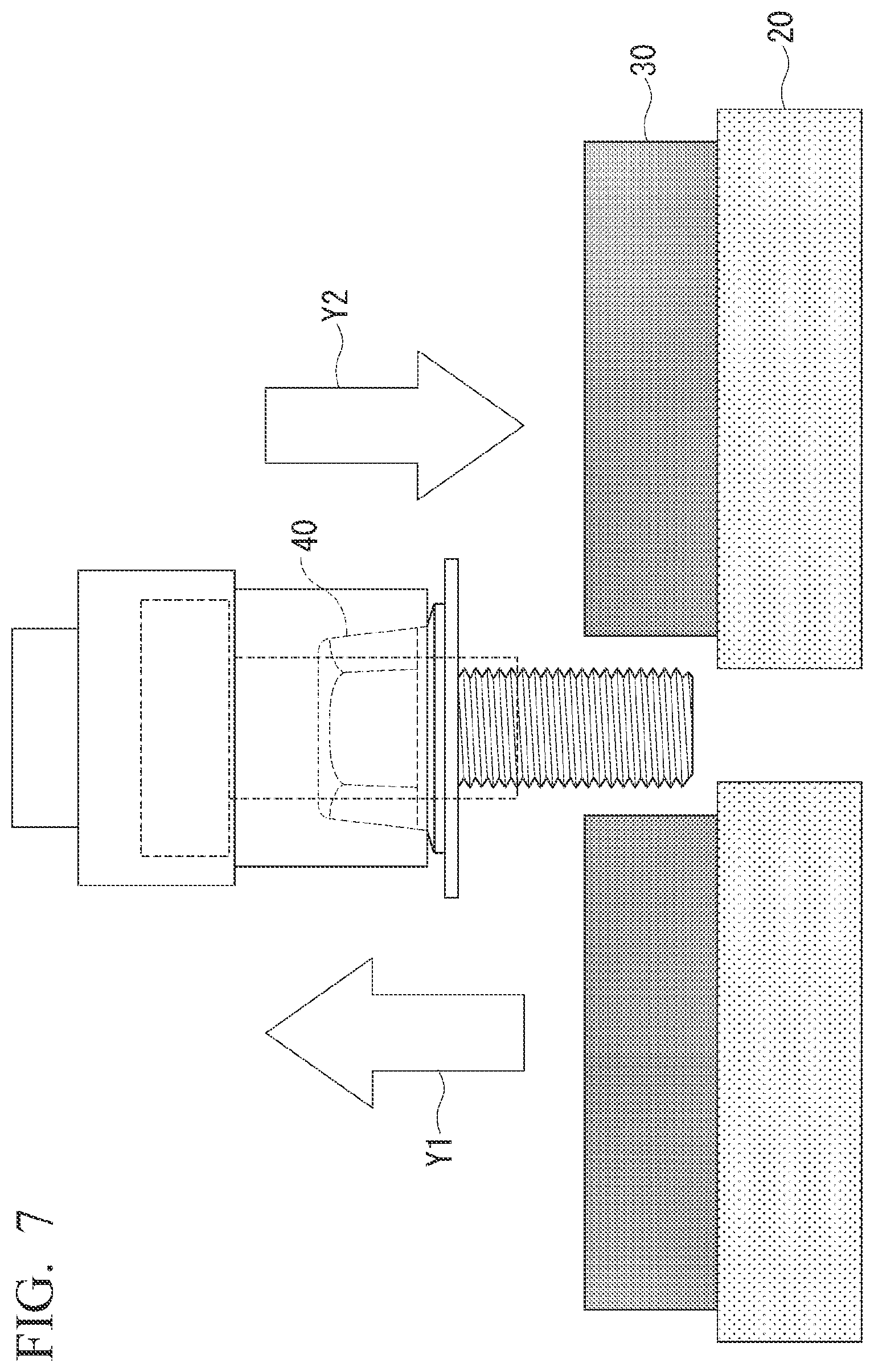 Patent US12304019 Figure 7 – Fastening apparatus and fastening method