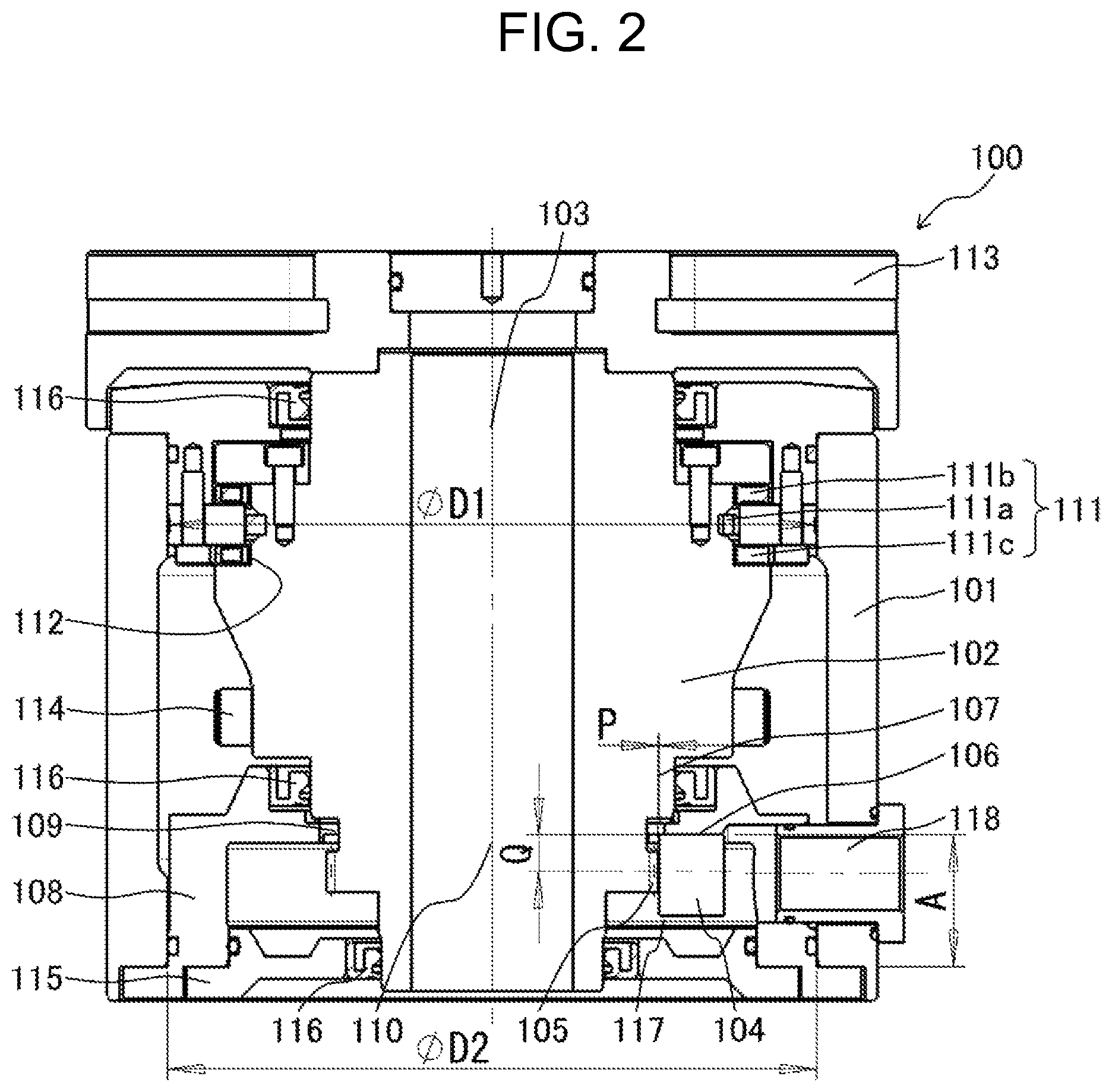 Patent US12304020 Figure 2 – Rotational positioning device