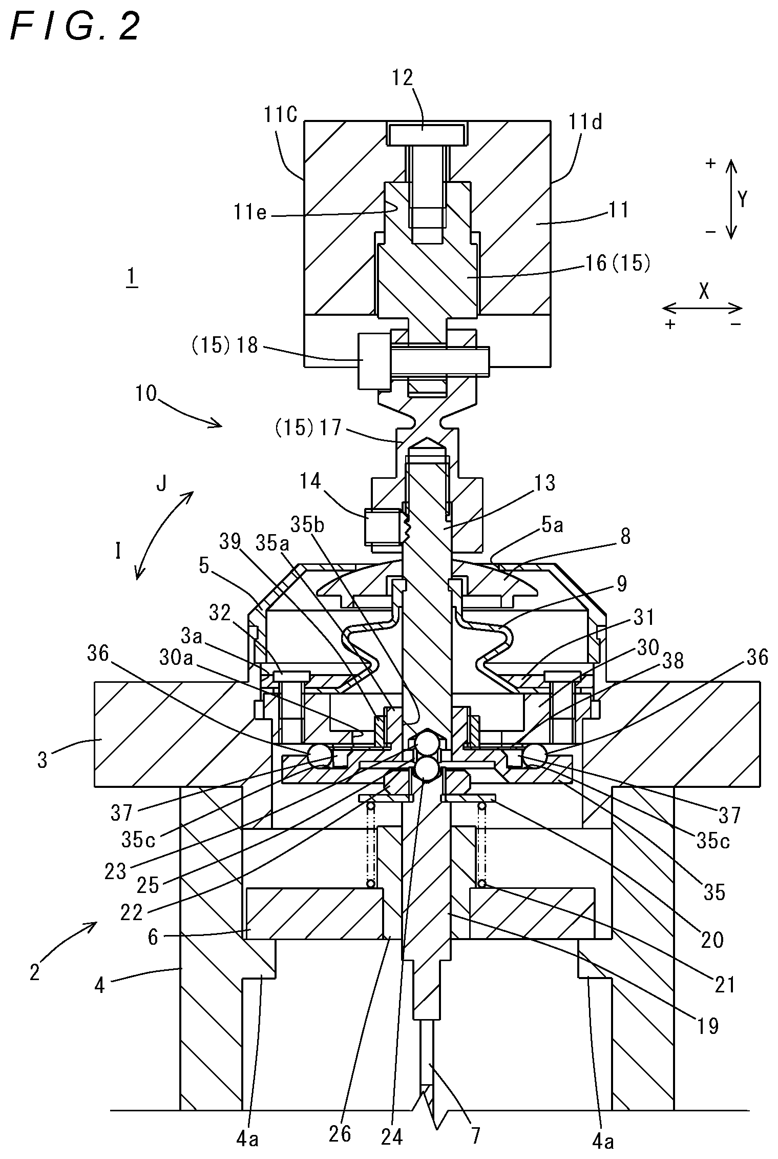 Patent US12304022 Figure 2 – Touching detection device