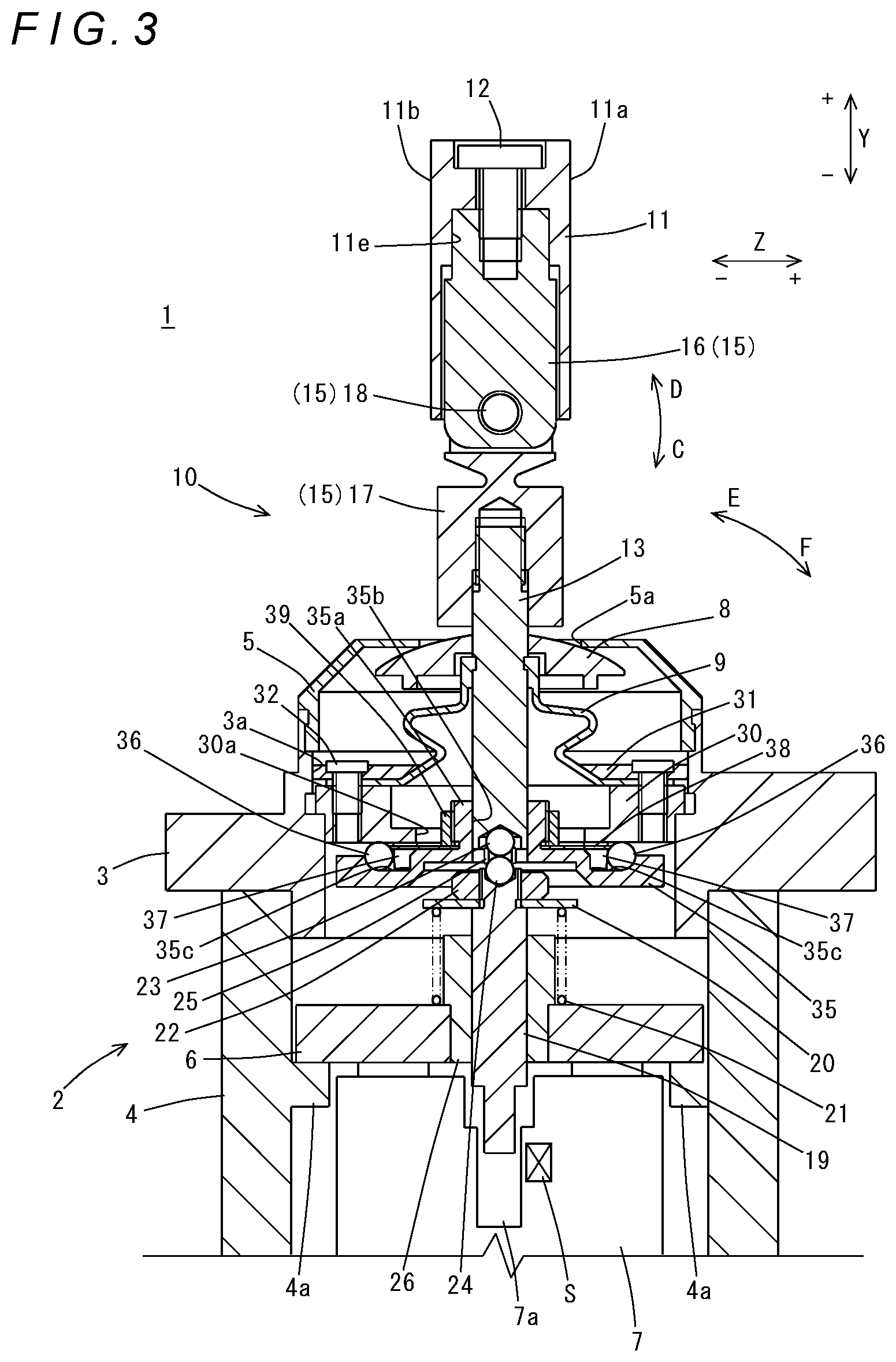 Patent US12304022 Figure 3 – Touching detection device