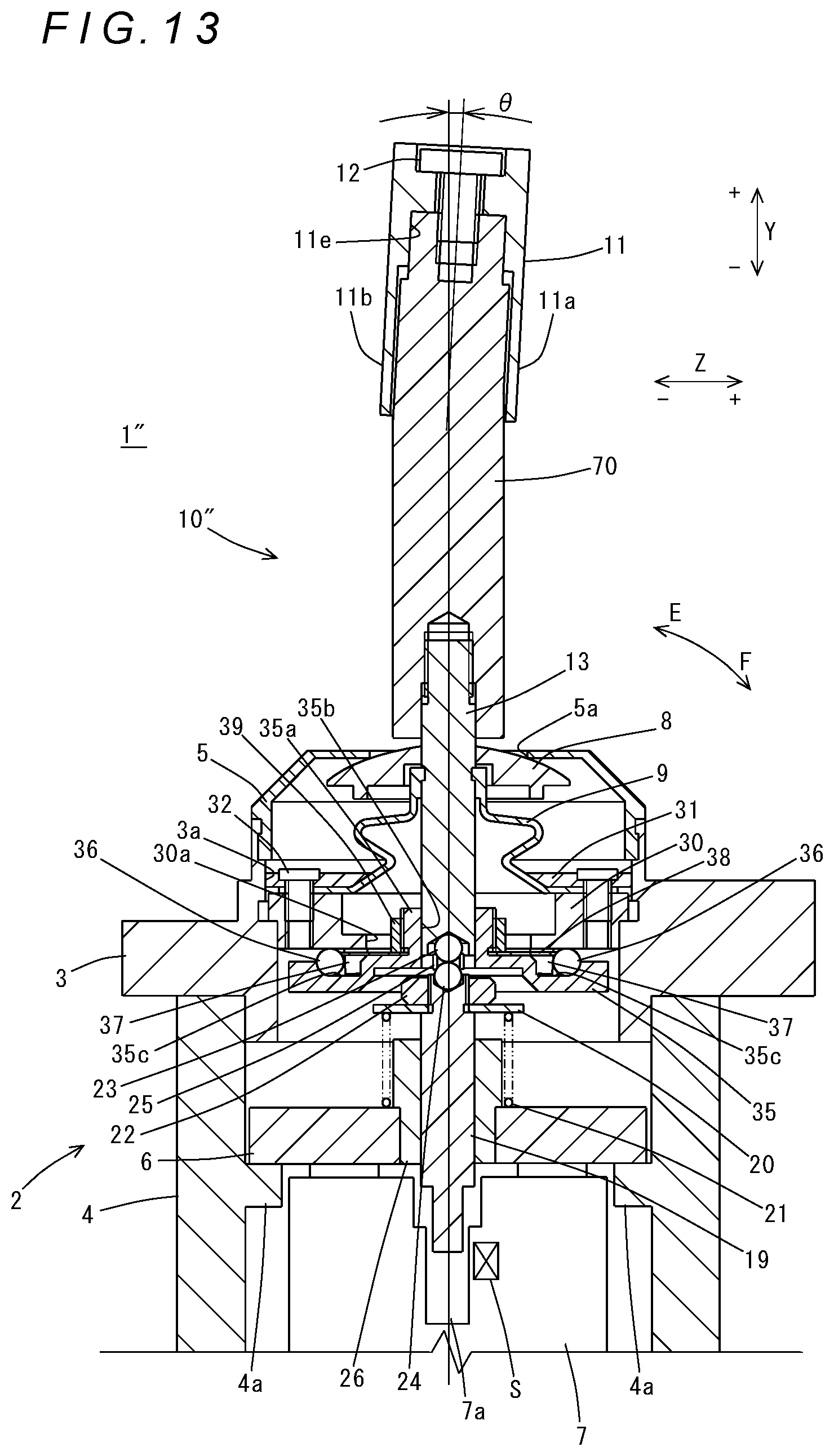 Patent US12304022 Figure 11 – Touching detection device