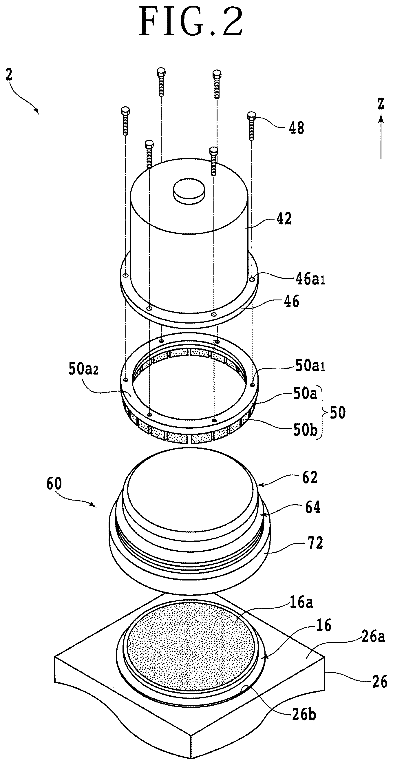 Patent US12304025 Figure 2 – Jig for mounting and dismounting processing tool