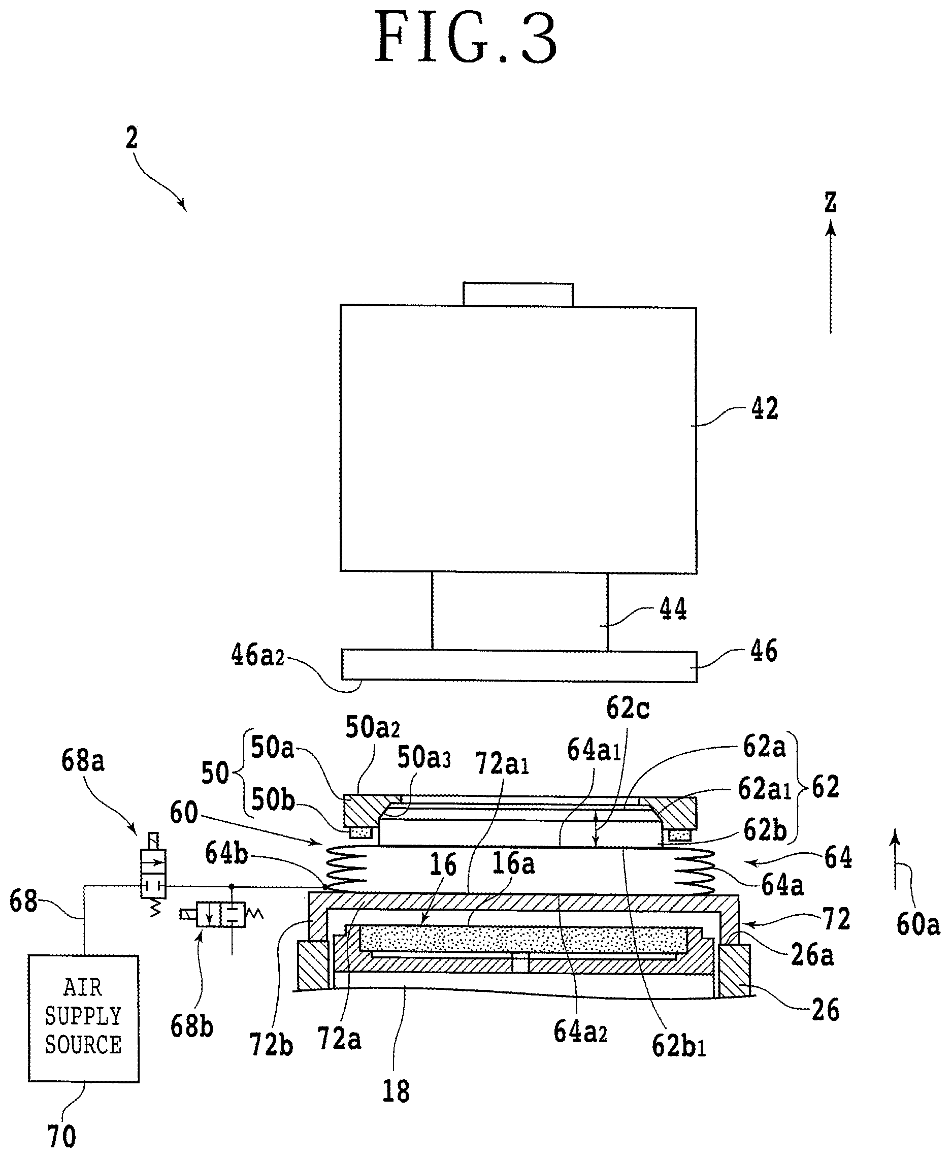 Patent US12304025 Figure 3 – Jig for mounting and dismounting processing tool