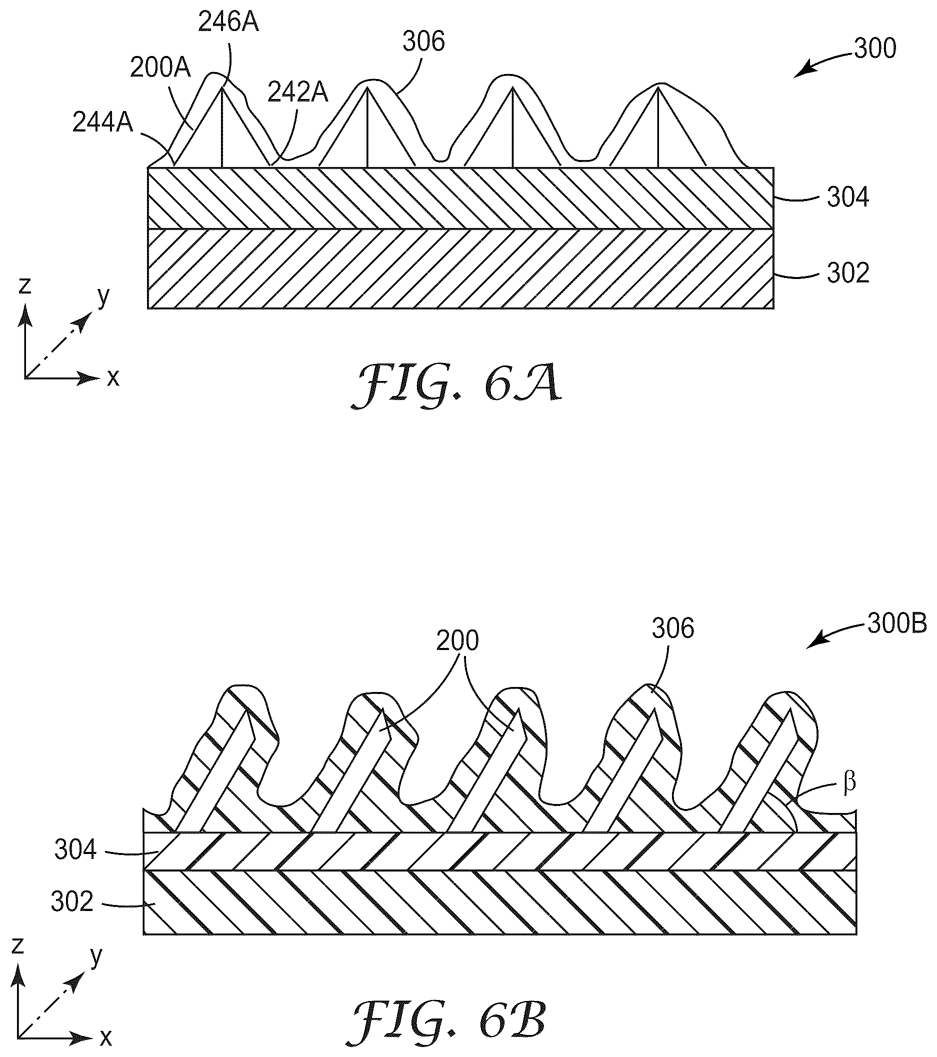 Patent US12304028 Figure 7 – Abrasive article with microparticle-coated abrasive grains