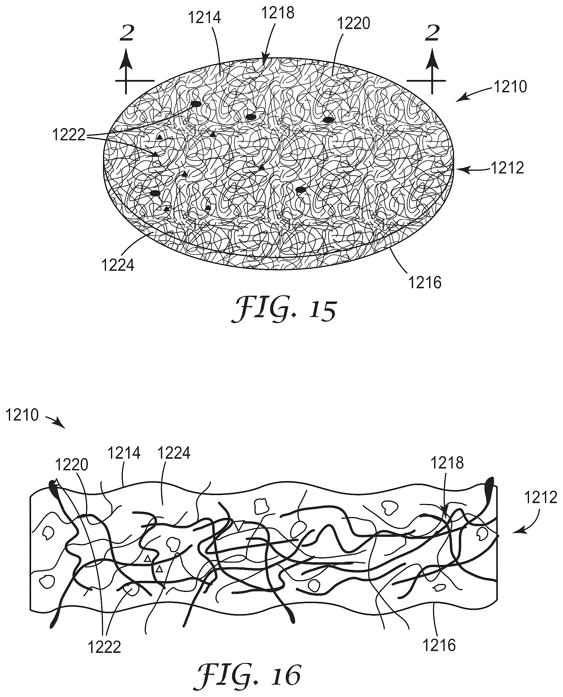 Patent US12304028 Figure 16 – Abrasive article with microparticle-coated abrasive grains