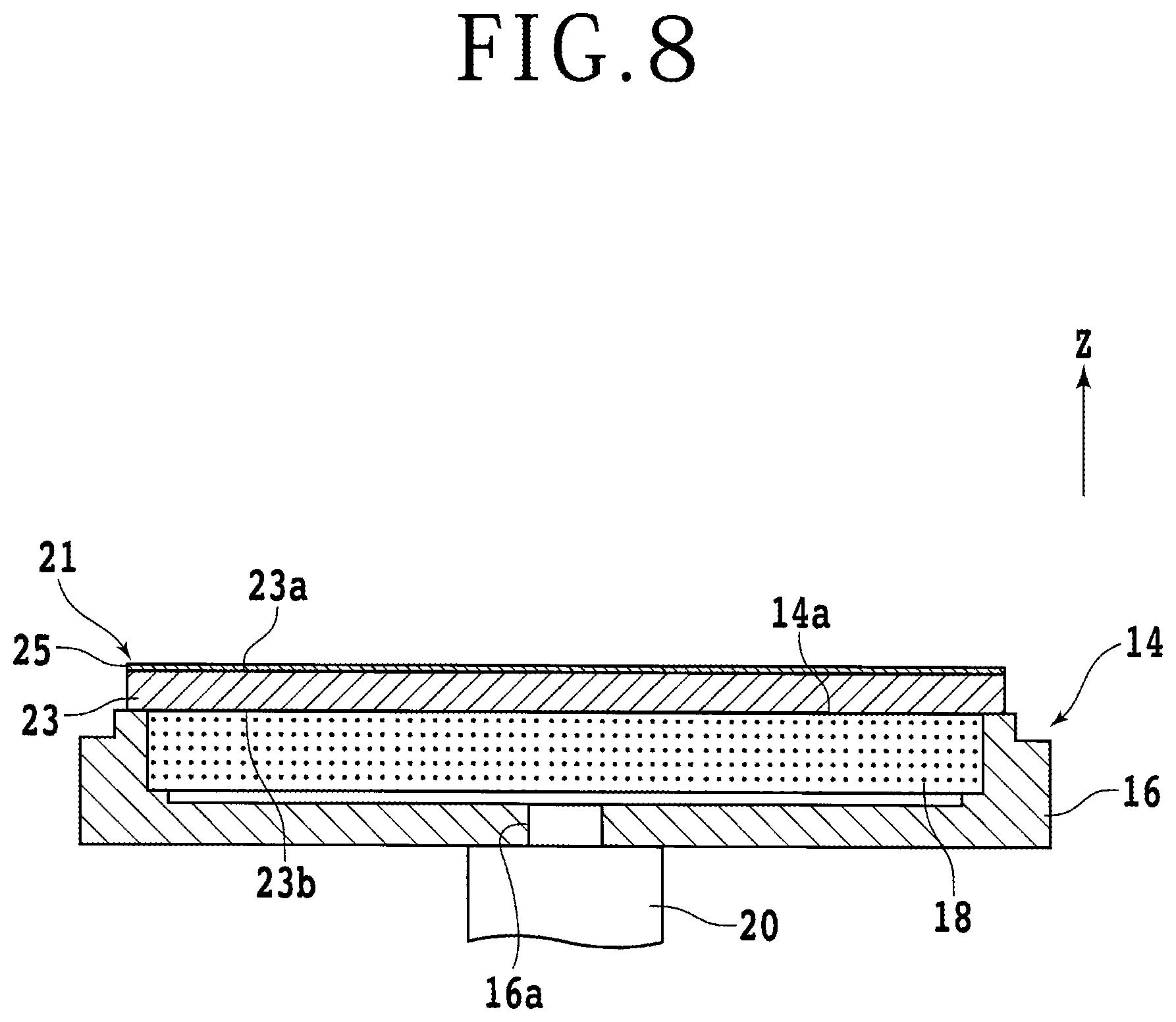 Patent US12304029 Figure 8 – Grinding wheel