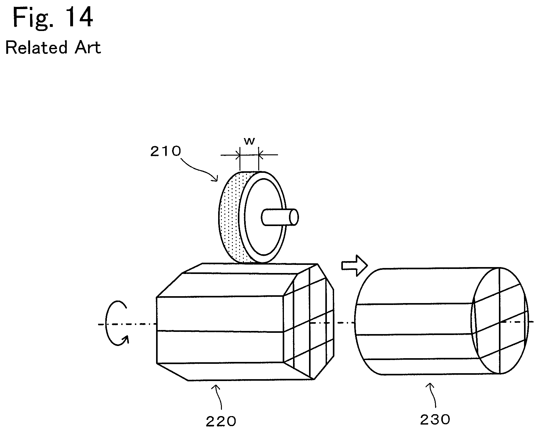 Patent US12304030 Figure 8 – Method of manufacturing ground product and cup grinding stone